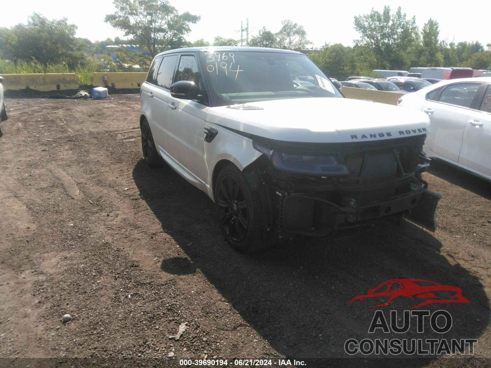 LAND ROVER RANGE ROVER SPORT 2019 - SALWV2SV4KA426912