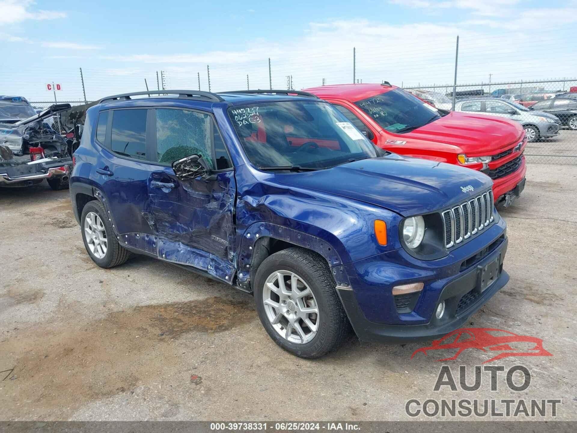 JEEP RENEGADE 2019 - ZACNJABB8KPK75360