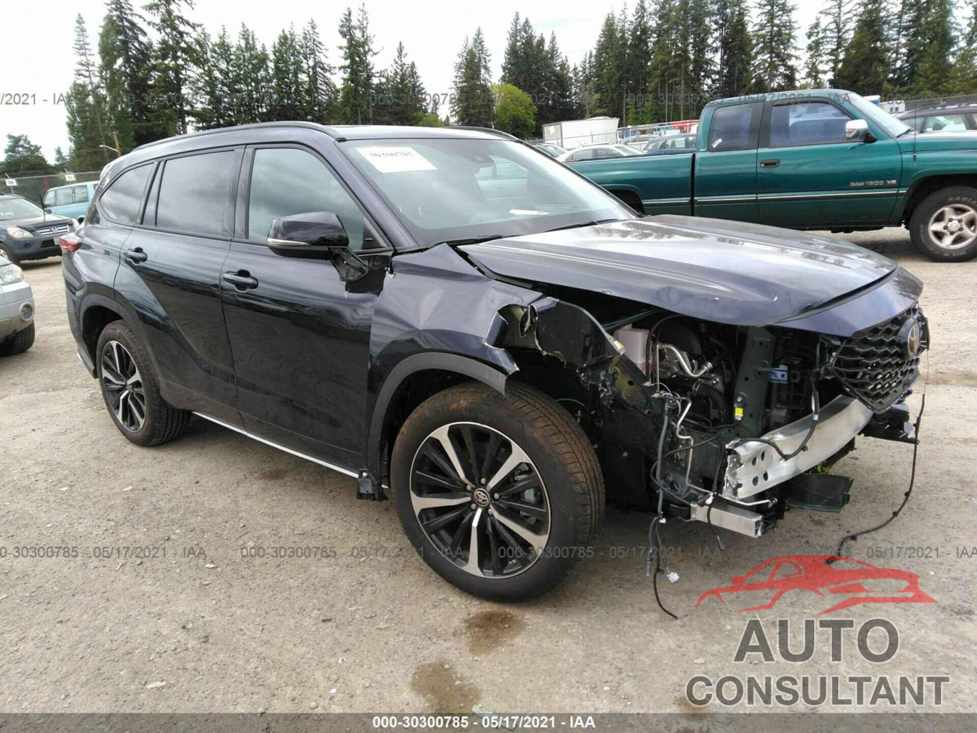 TOYOTA HIGHLANDER 2021 - 5TDLZRBH0MS070398
