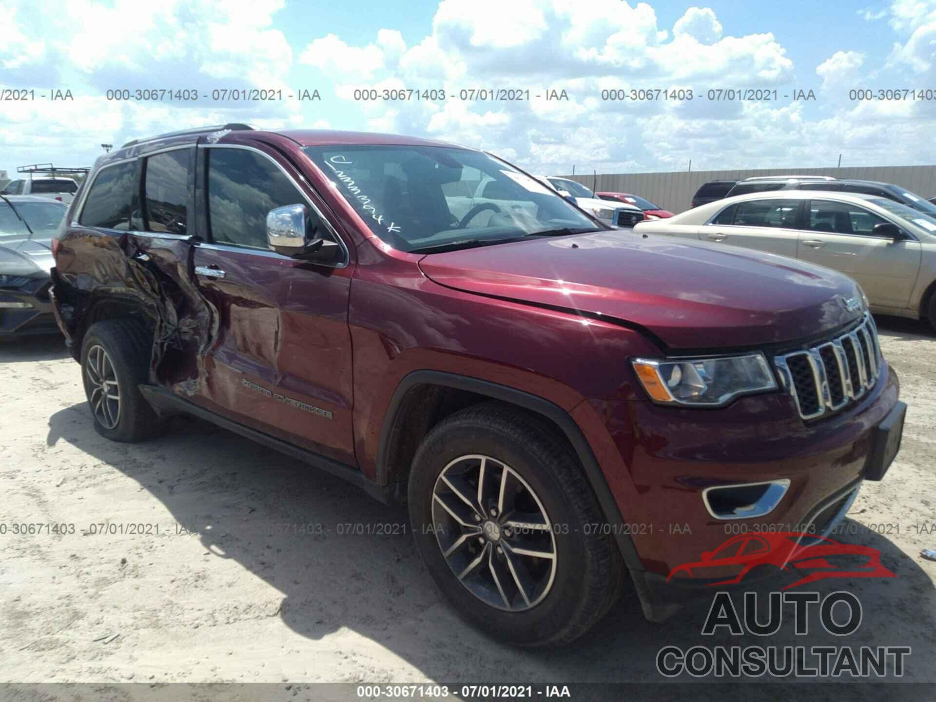 JEEP GRAND CHEROKEE 2018 - 1C4RJEBG7JC110281