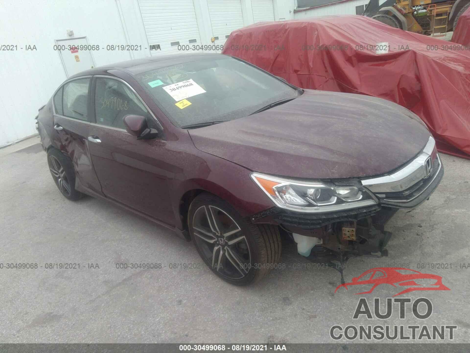 HONDA ACCORD SEDAN 2017 - 1HGCR2F14HA151493