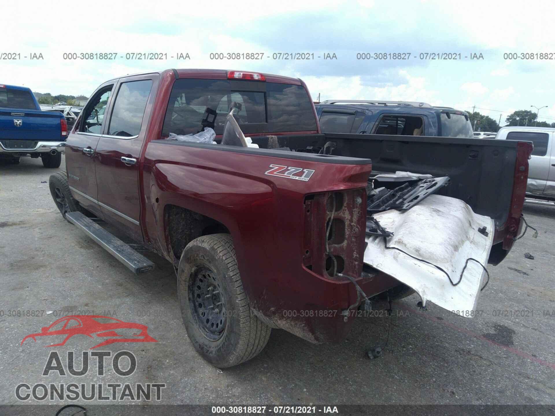 CHEVROLET SILVERADO 1500 2017 - 3GCUKSEC2HG299654