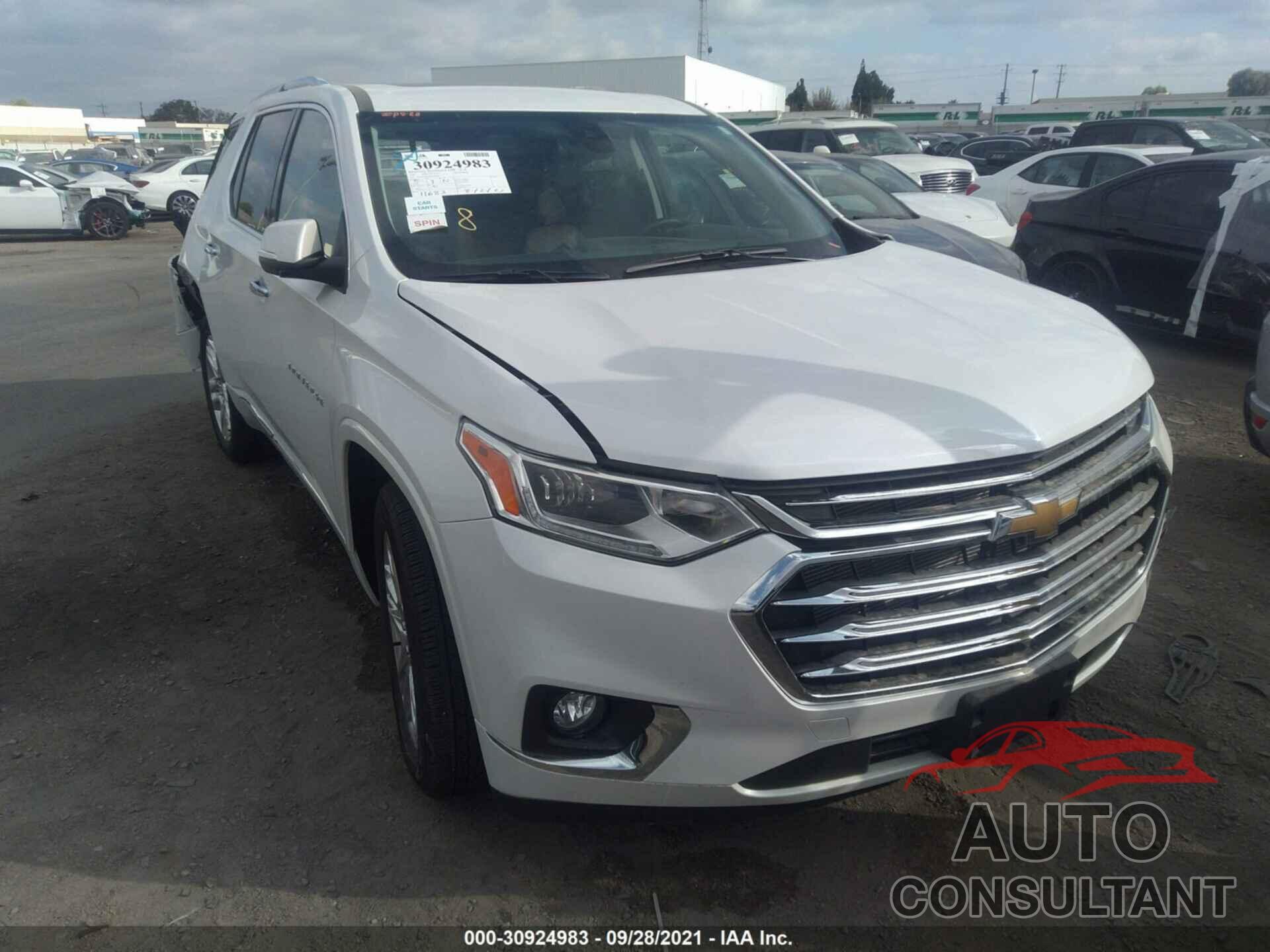 CHEVROLET TRAVERSE 2021 - 1GNERNKW8MJ123854