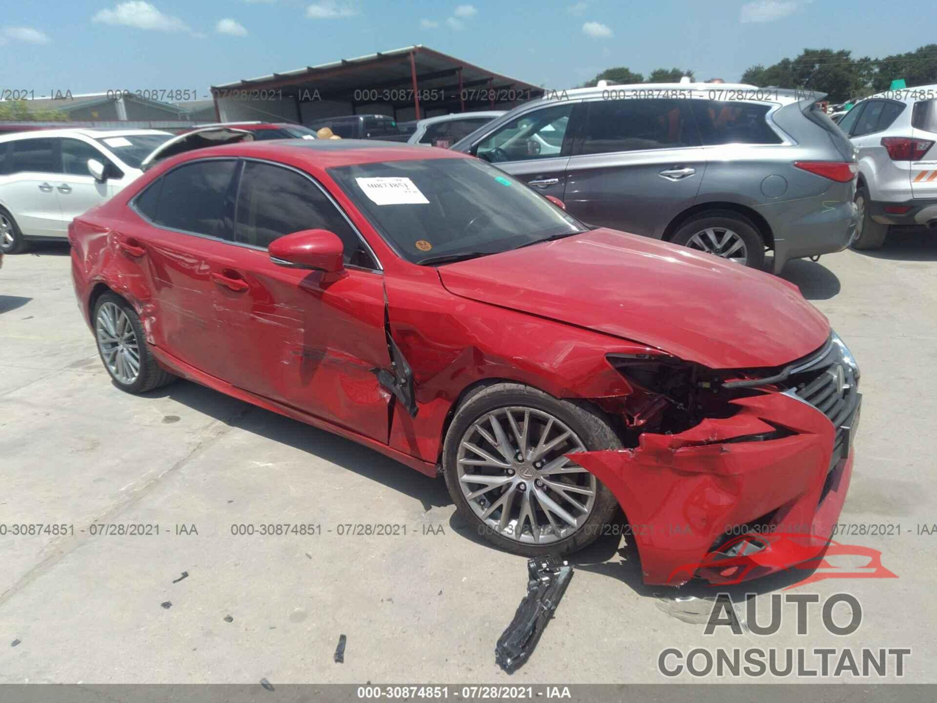 LEXUS IS 200T 2016 - JTHBA1D28G5026218