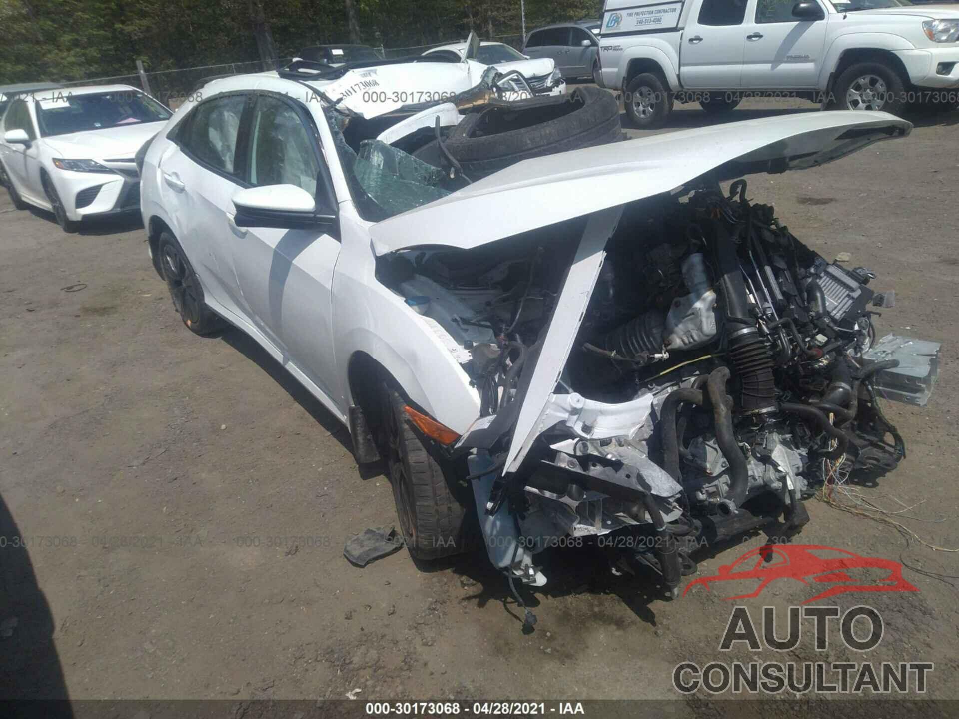 HONDA CIVIC HATCHBACK 2017 - SHHFK7H50HU408569