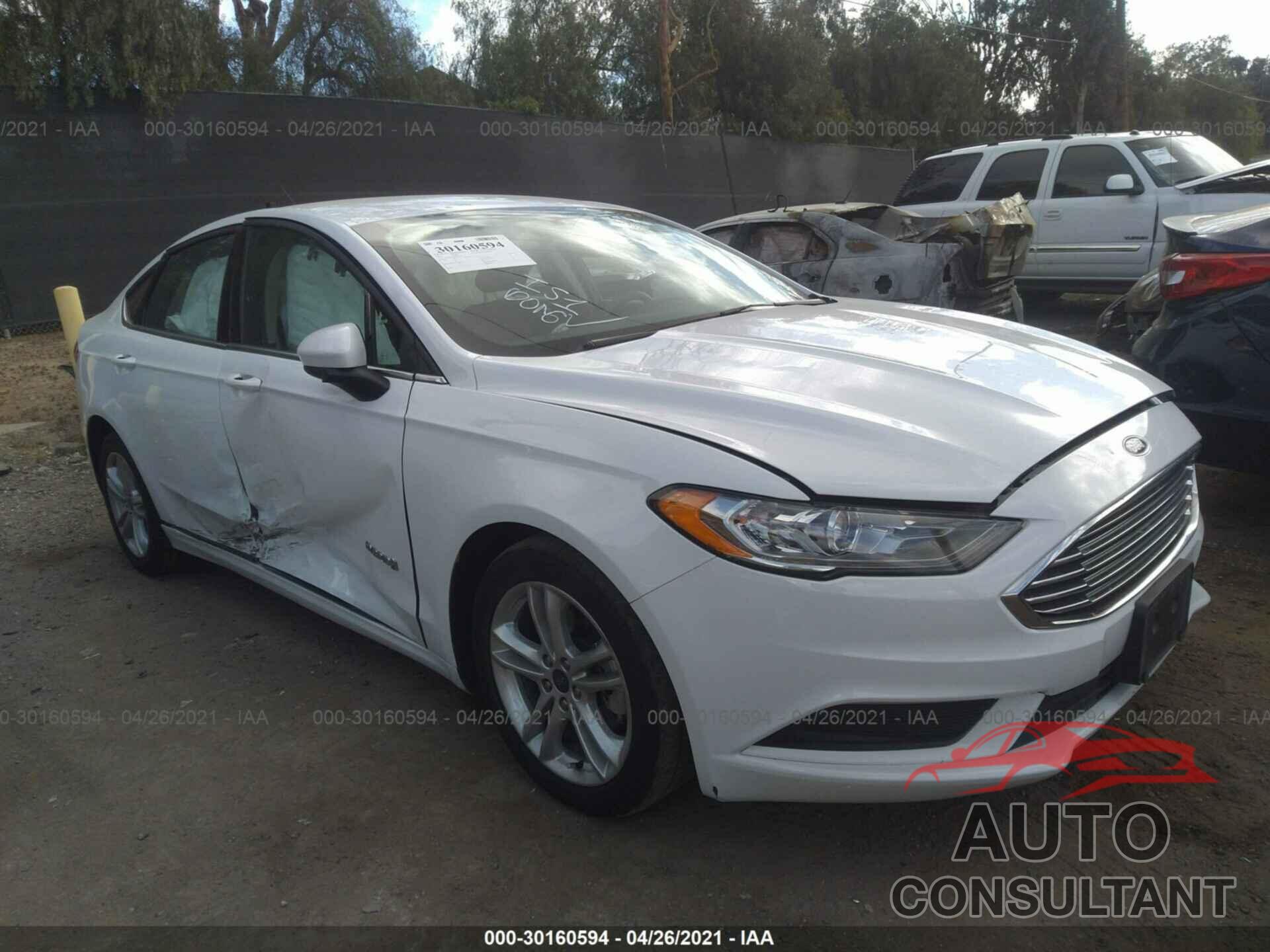 FORD FUSION HYBRID 2018 - 3FA6P0LU4JR225906