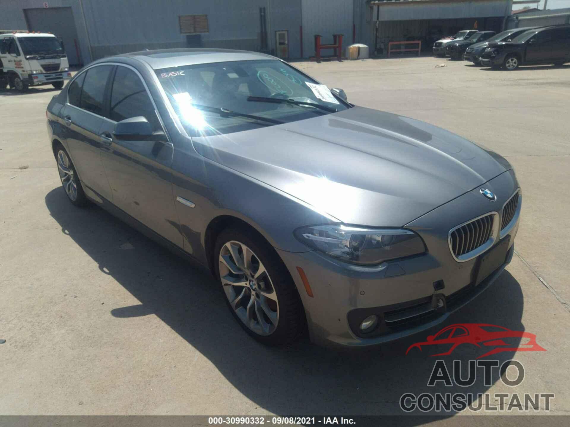 BMW 5 SERIES 2016 - WBA5B1C58GG134444