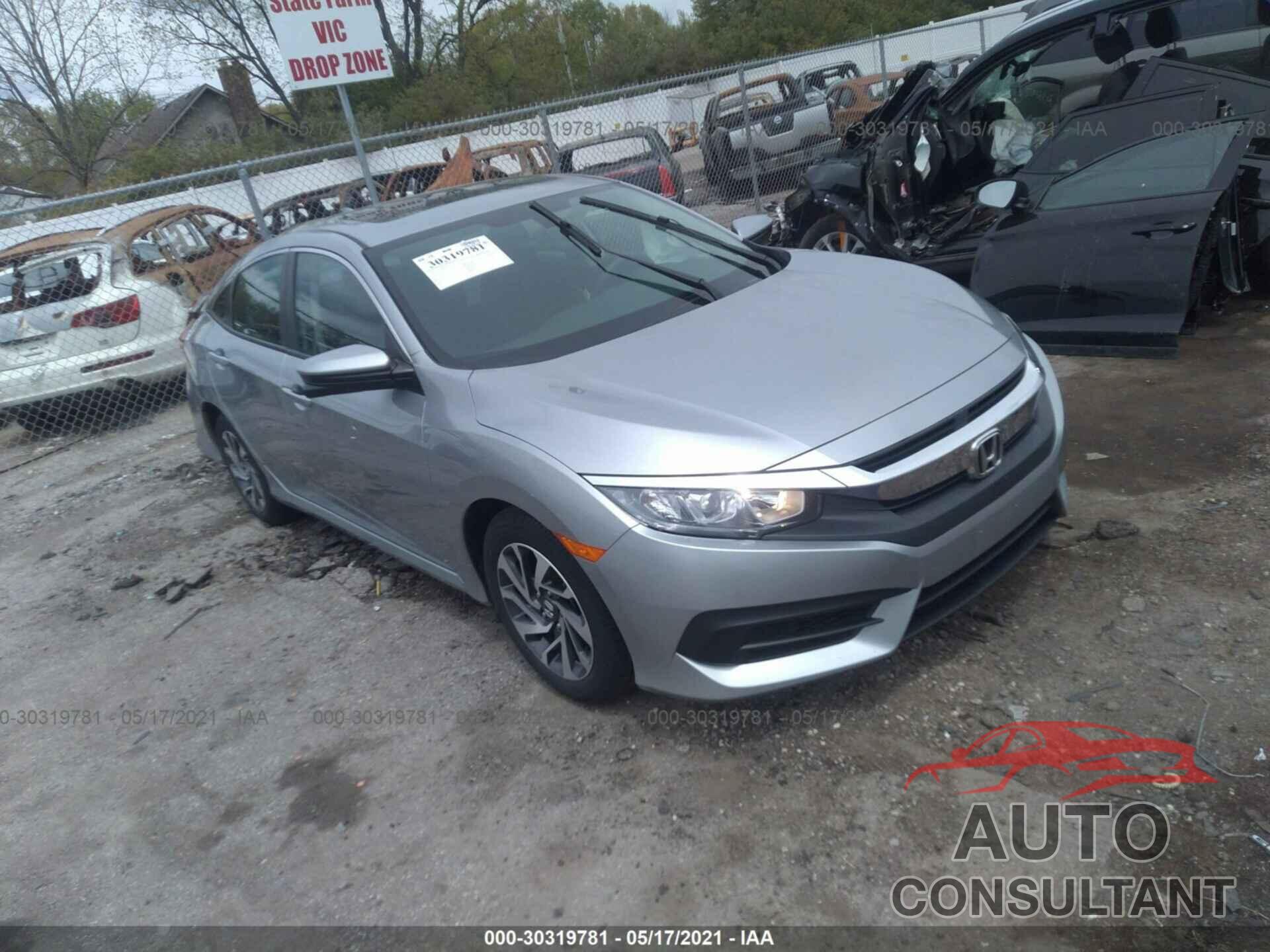 HONDA CIVIC SEDAN 2017 - 19XFC2F76HE039812