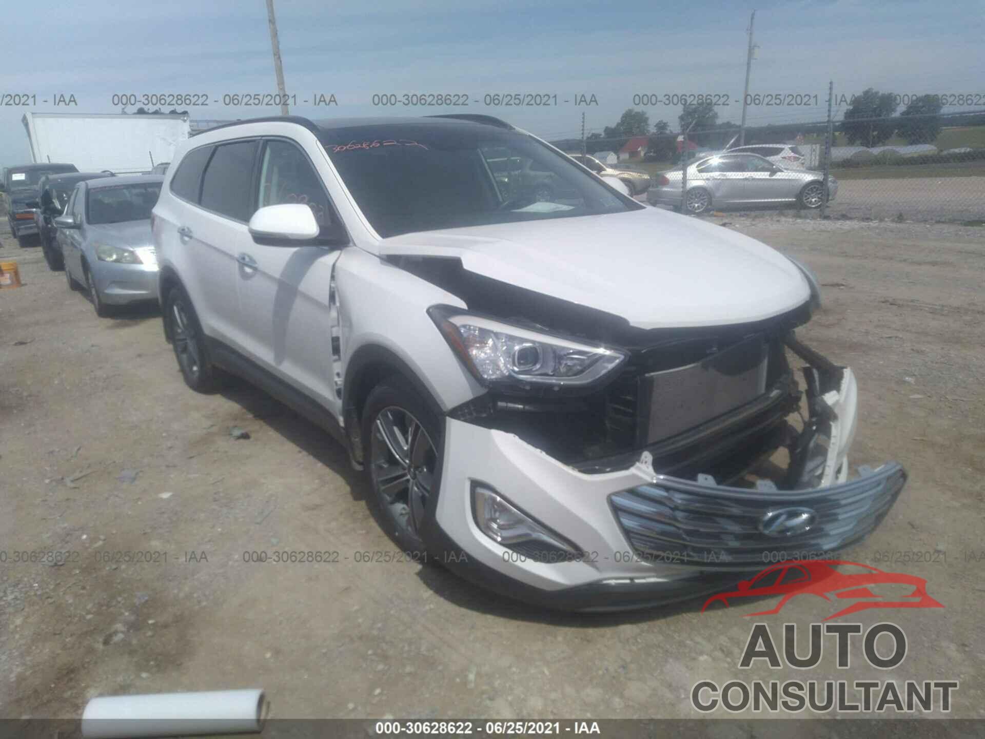 HYUNDAI SANTA FE 2016 - KM8SRDHF0GU135198