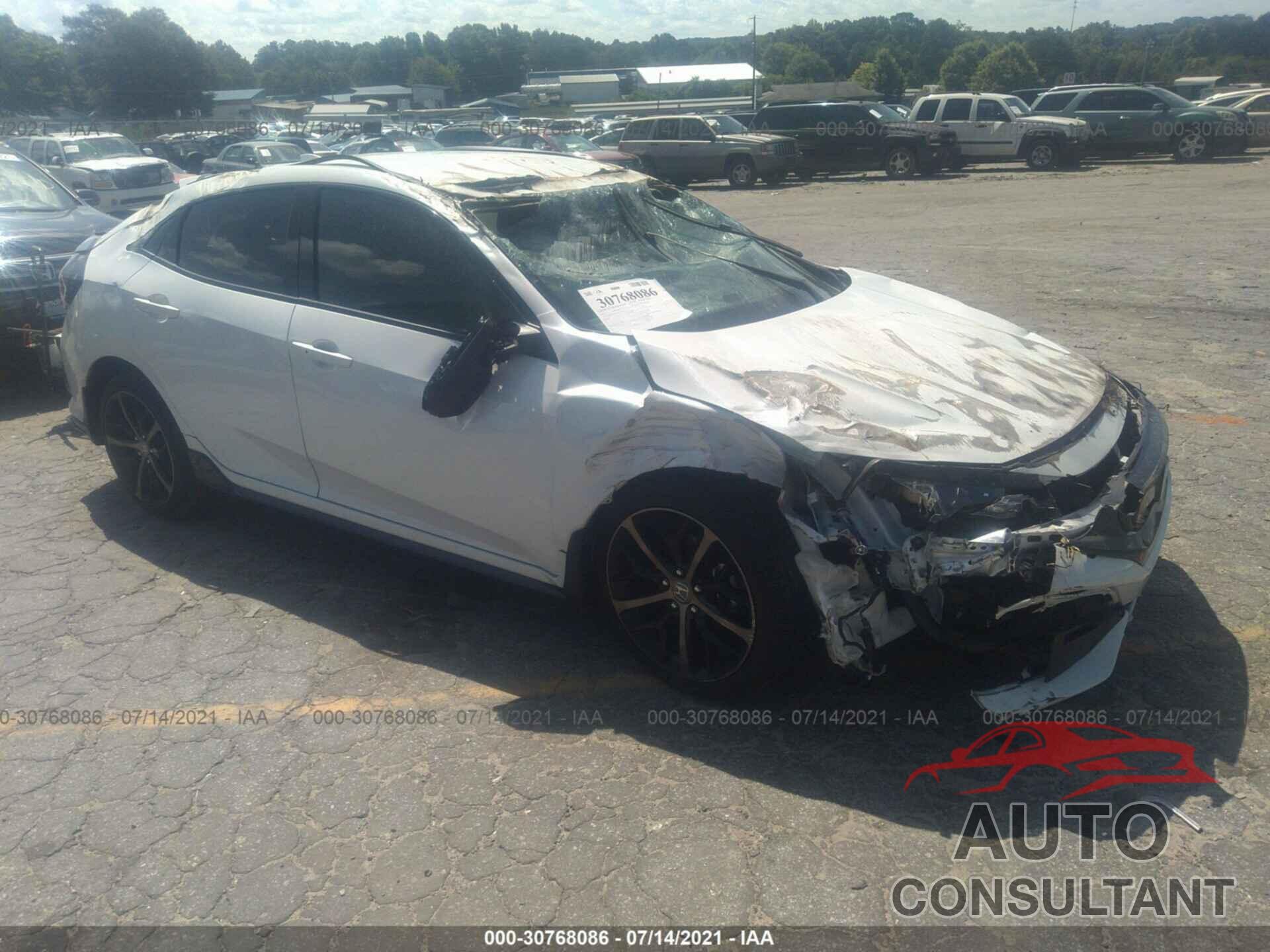 HONDA CIVIC HATCHBACK 2021 - SHHFK7H41MU204557