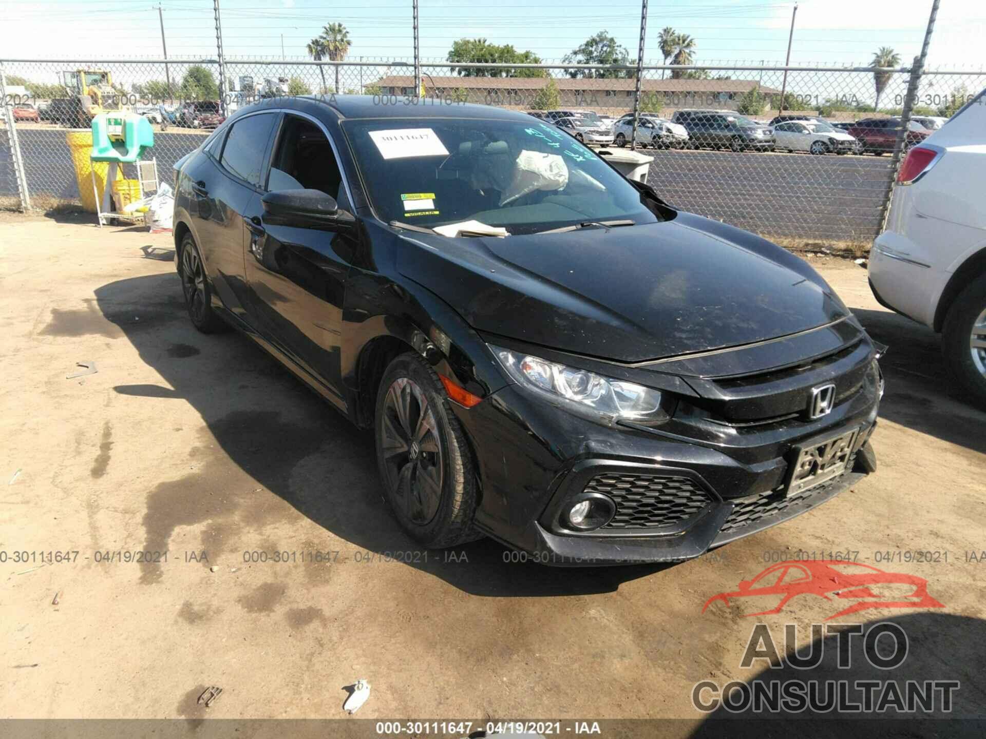 HONDA CIVIC HATCHBACK 2018 - SHHFK7H59JU414179