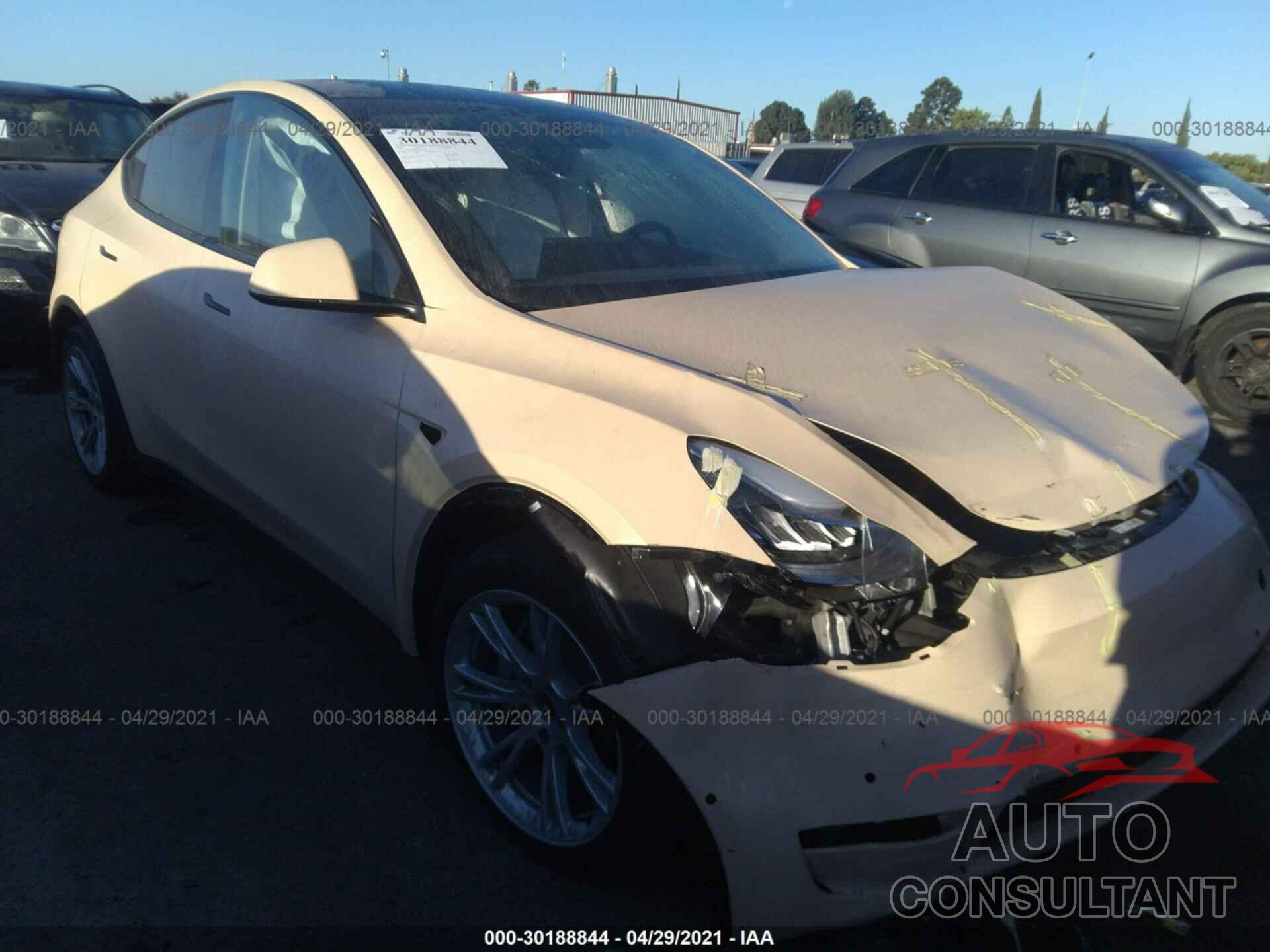 TESLA MODEL Y 2020 - 5YJYGDEE7LF056548
