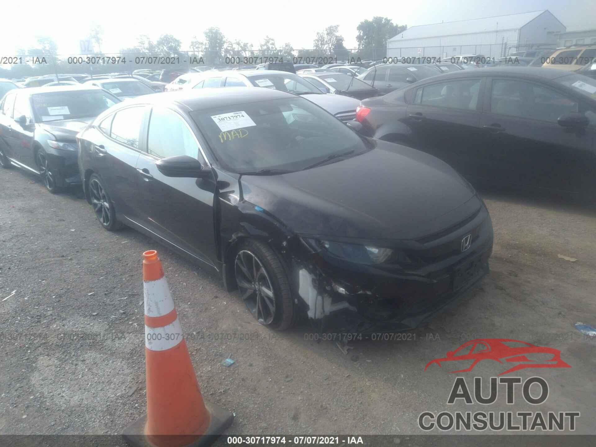 HONDA CIVIC SEDAN 2019 - 2HGFC2F86KH545498