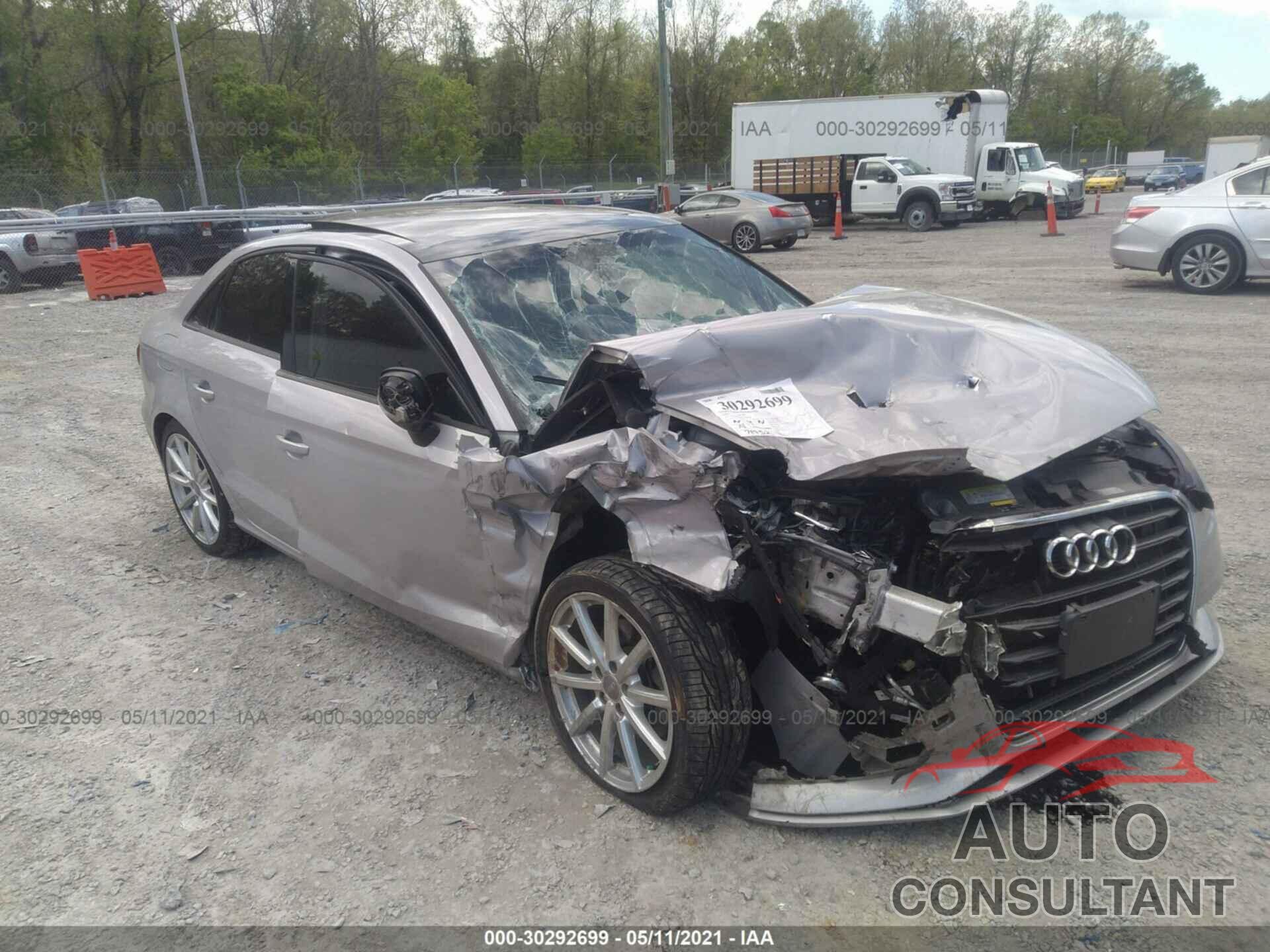 AUDI A3 2016 - WAUB8GFF2G1076598