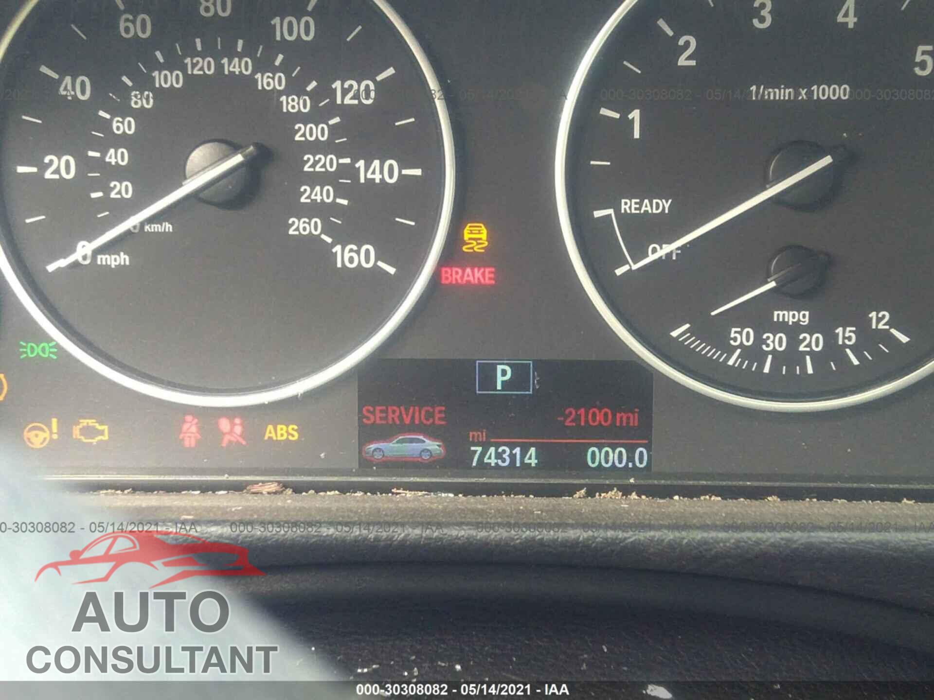 BMW 3 SERIES 2016 - WBA8E5G52GNU20632