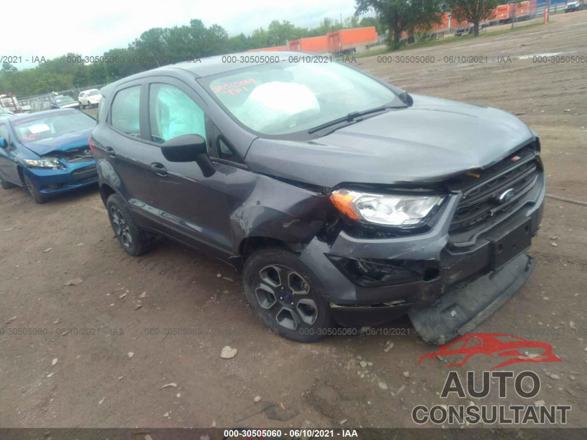 FORD ECOSPORT 2018 - MAJ6P1SL9JC241855