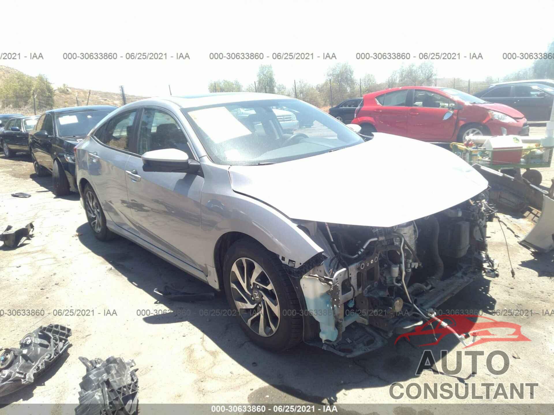 HONDA CIVIC SEDAN 2016 - 2HGFC2F77GH537179