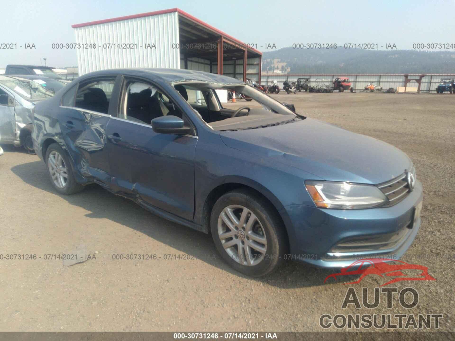 VOLKSWAGEN JETTA 2017 - 3VW2B7AJ6HM203144