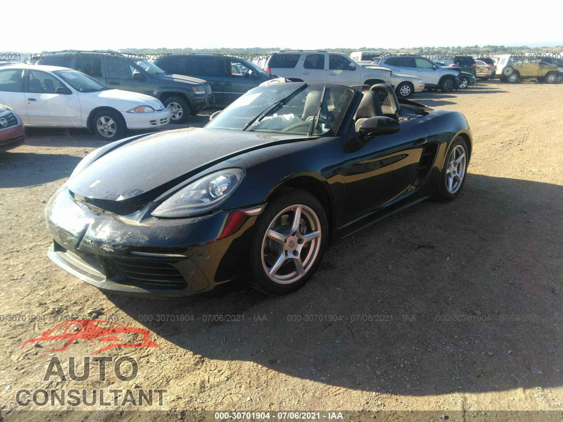 PORSCHE 718 BOXSTER 2017 - WP0CA2A84HS221644