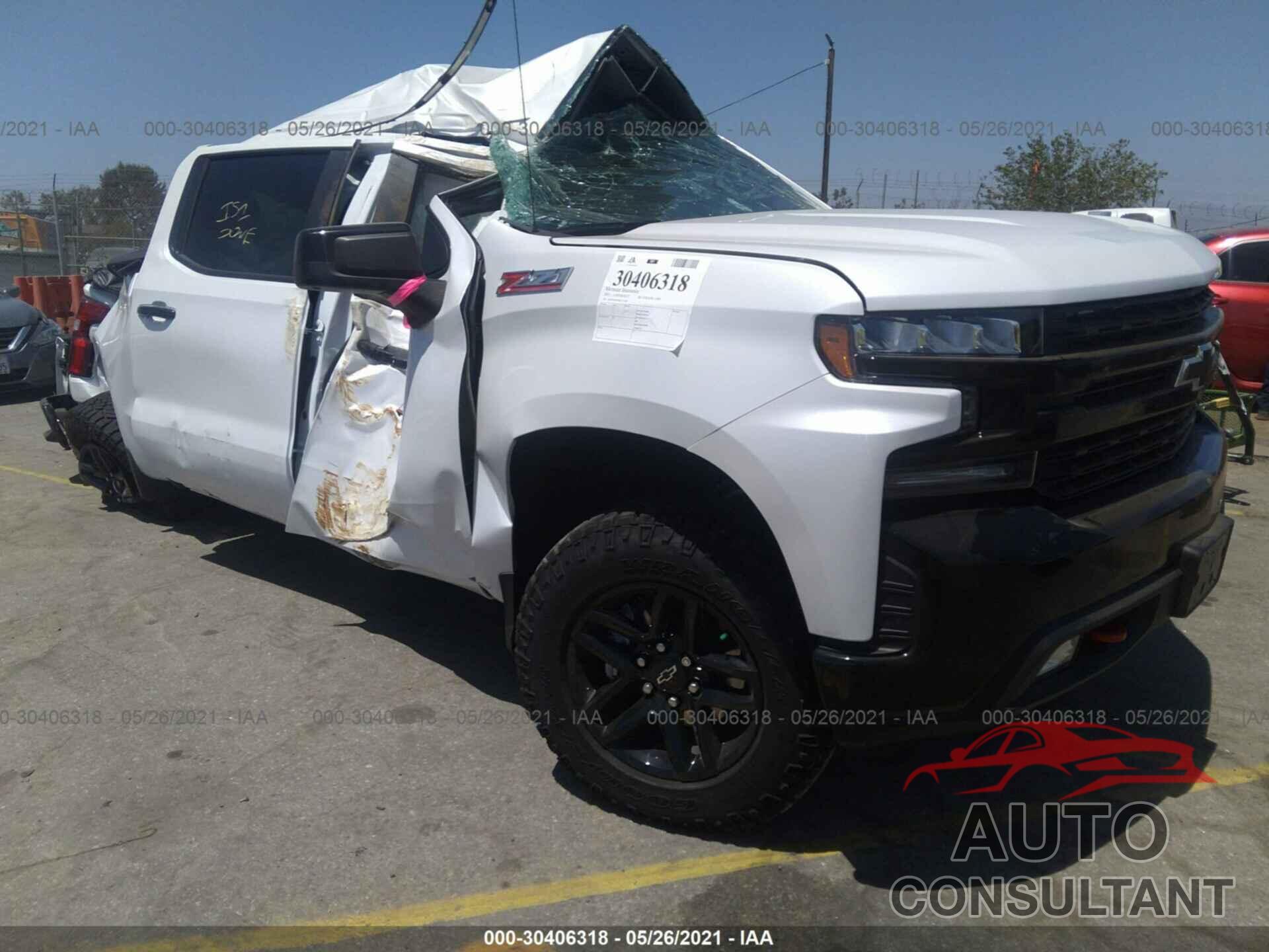 CHEVROLET SILVERADO 1500 2021 - 3GCPYFEDXMG211200