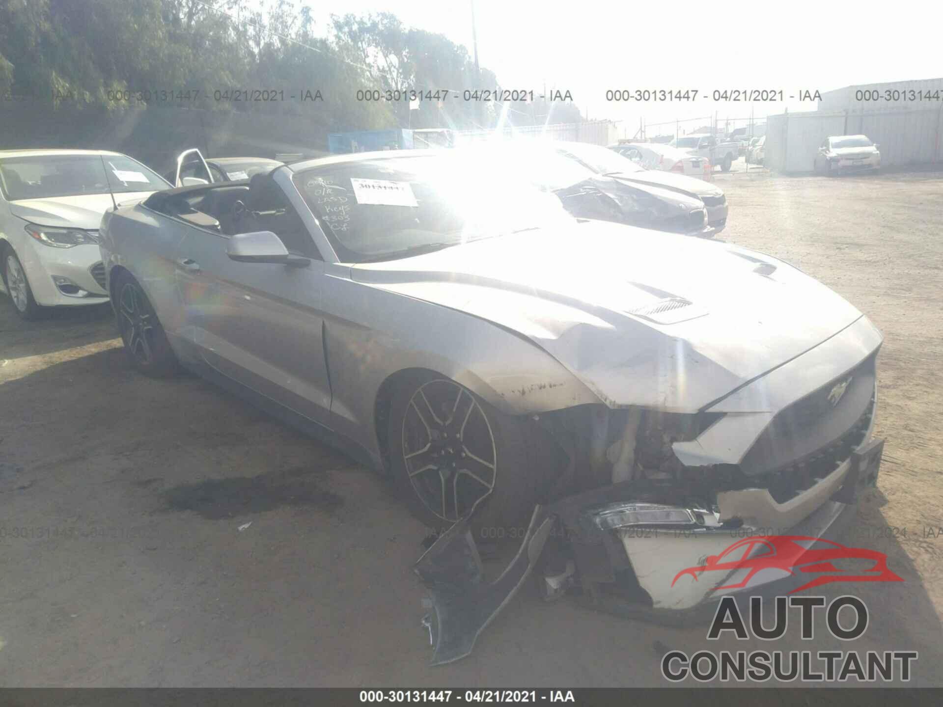 FORD MUSTANG 2018 - 1FATP8UH6J5176987