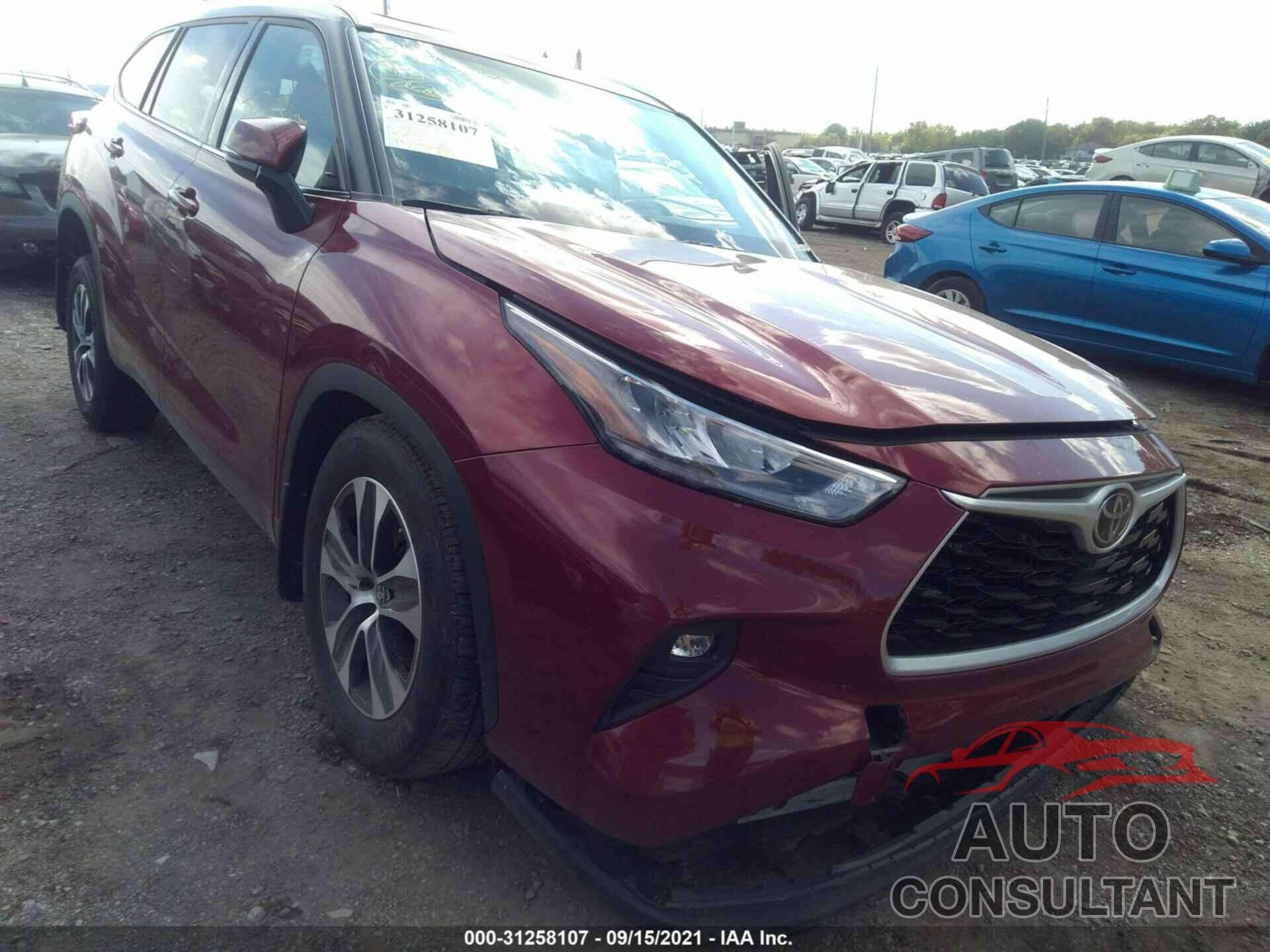 TOYOTA HIGHLANDER 2020 - 5TDHZRBH4LS050501