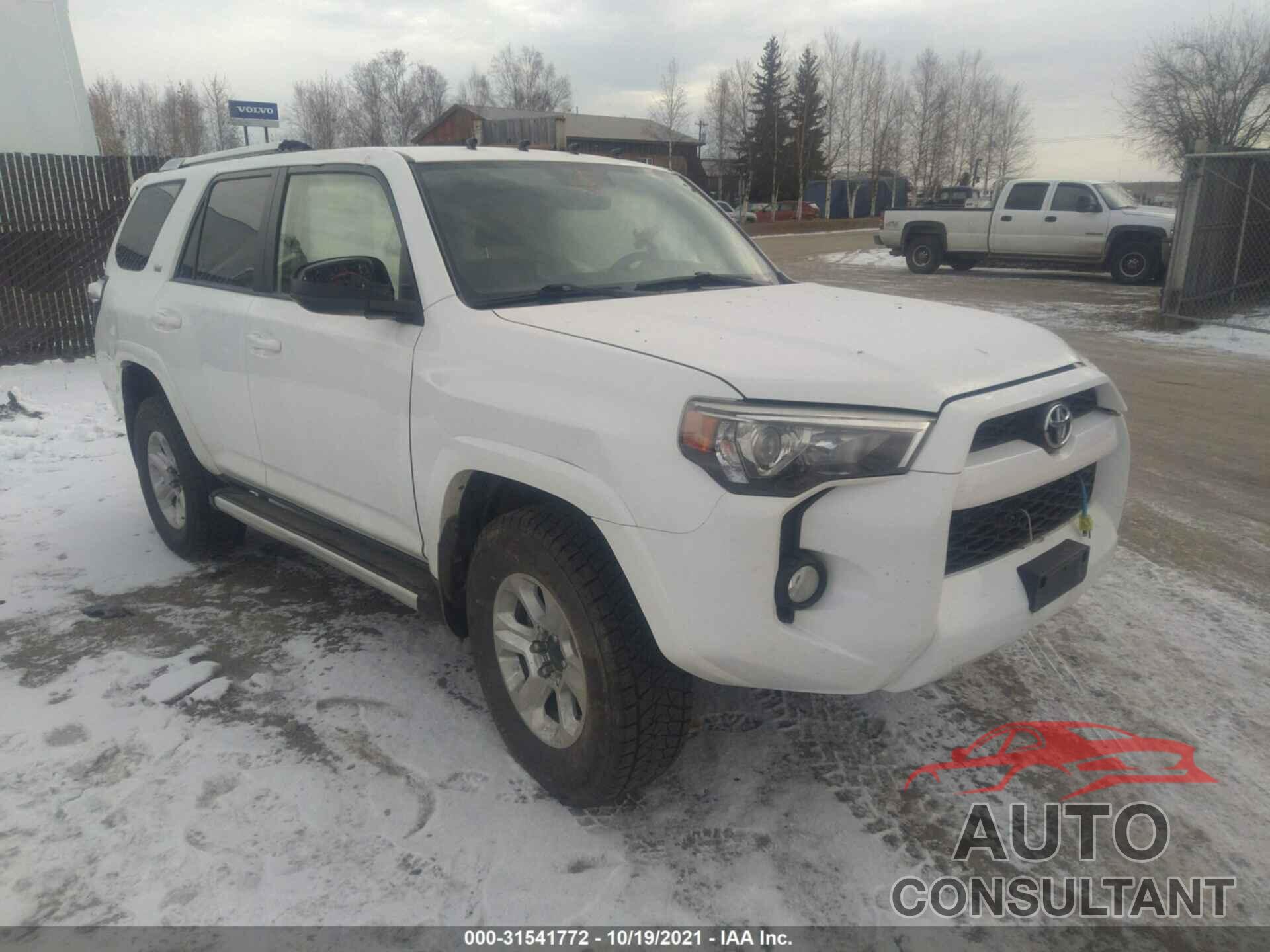 TOYOTA 4RUNNER 2016 - JTEBU5JR9G5361078