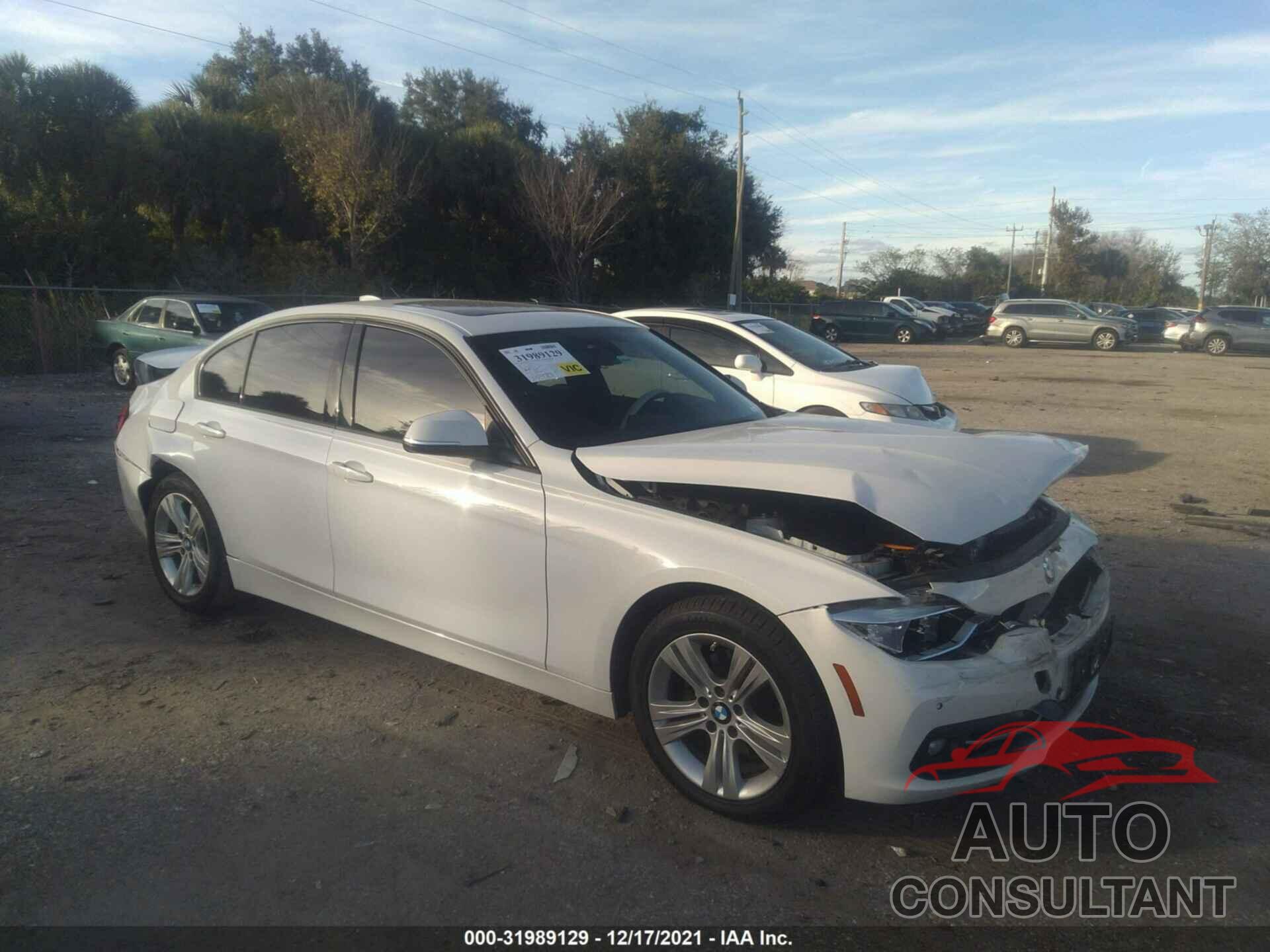 BMW 3 SERIES 2016 - WBA8E3G54GNT74922