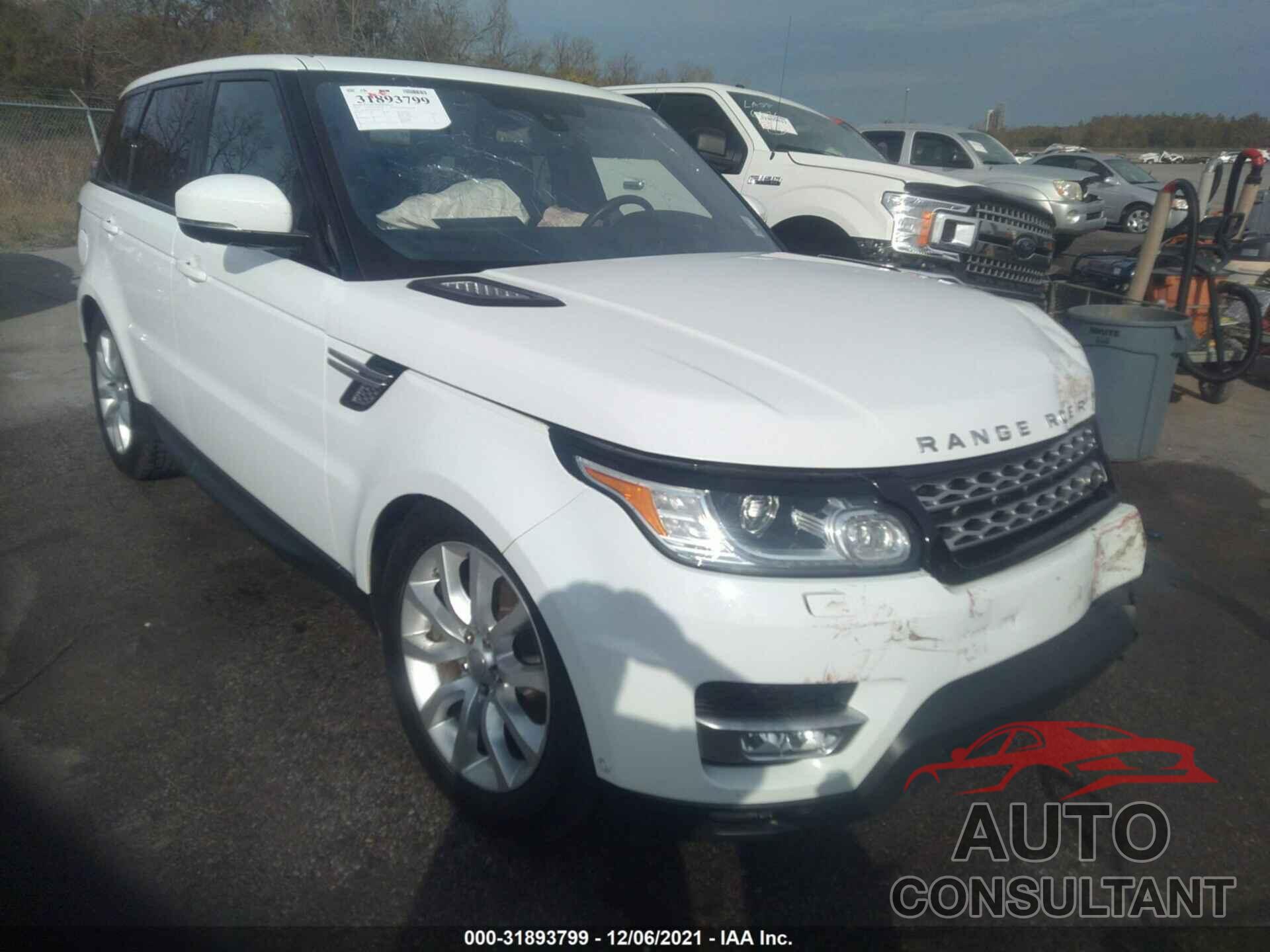 LAND ROVER RANGE ROVER SPORT 2016 - SALWR2KF8GA599370
