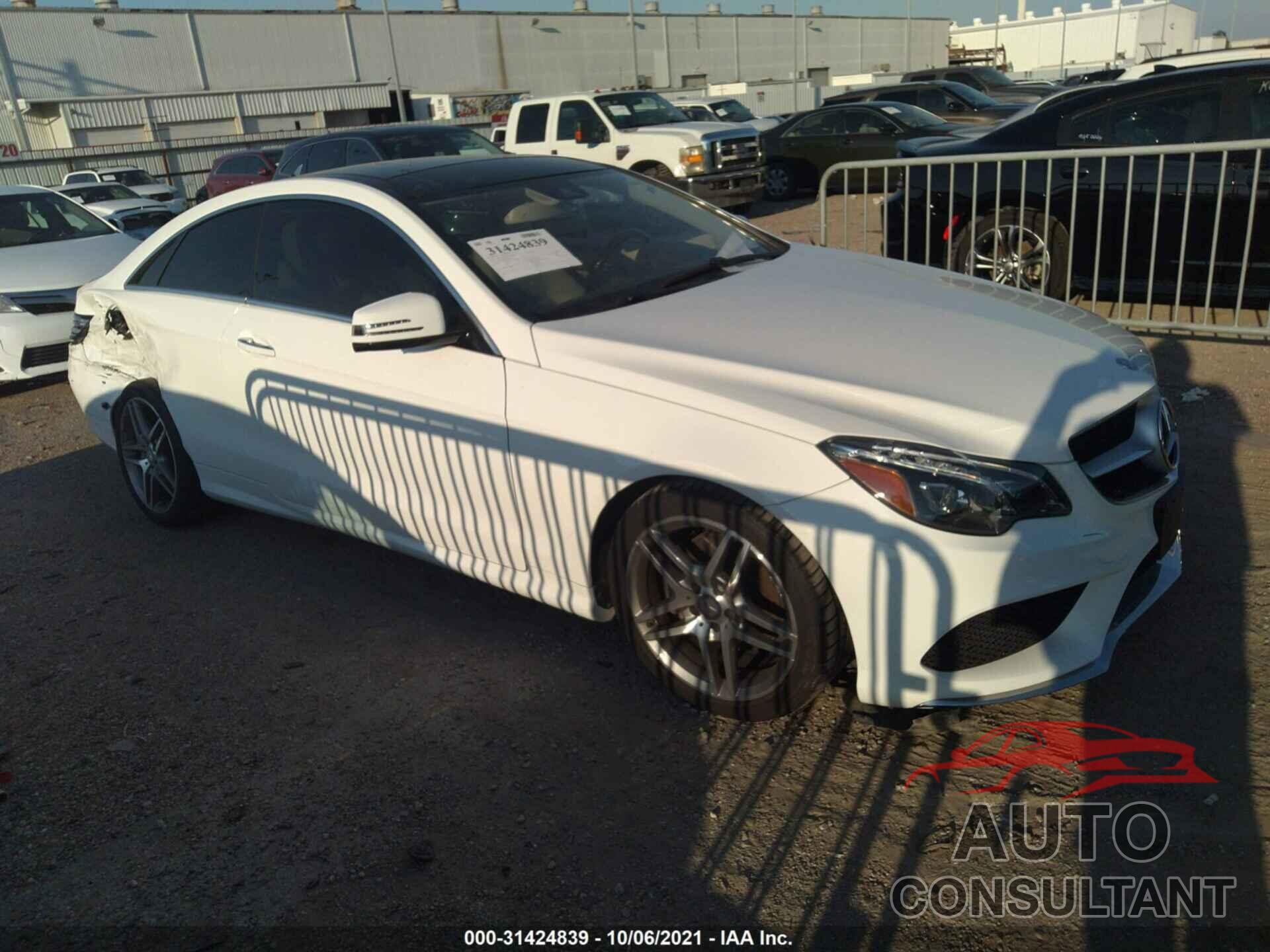 MERCEDES-BENZ E-CLASS 2016 - WDDKJ6FB4GF338127