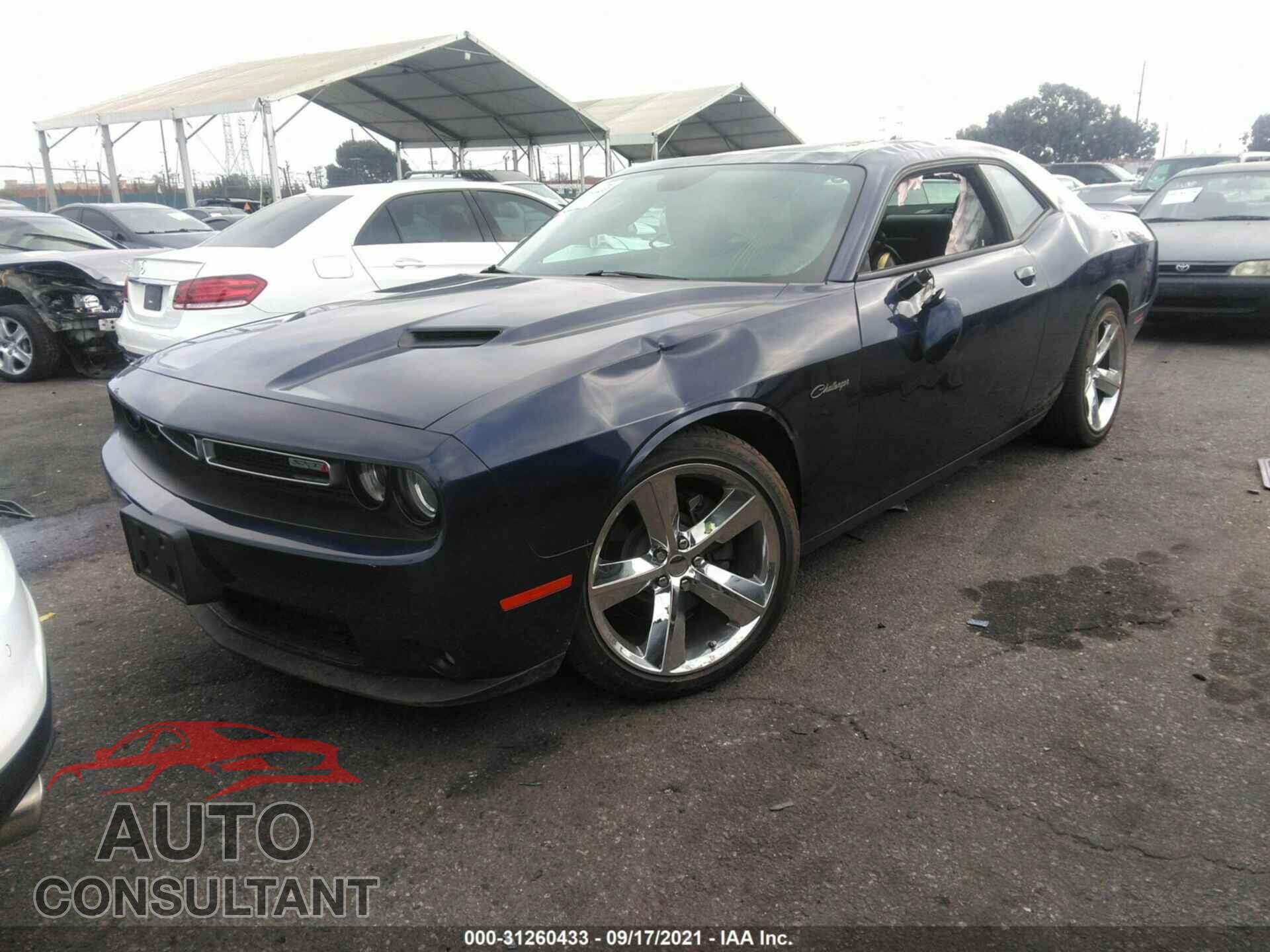 DODGE CHALLENGER 2017 - 2C3CDZAG5HH547312