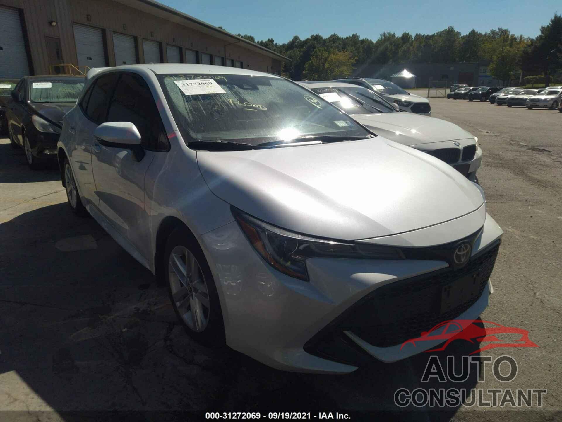 TOYOTA COROLLA HATCHBACK 2021 - JTND4MBE7M3108007