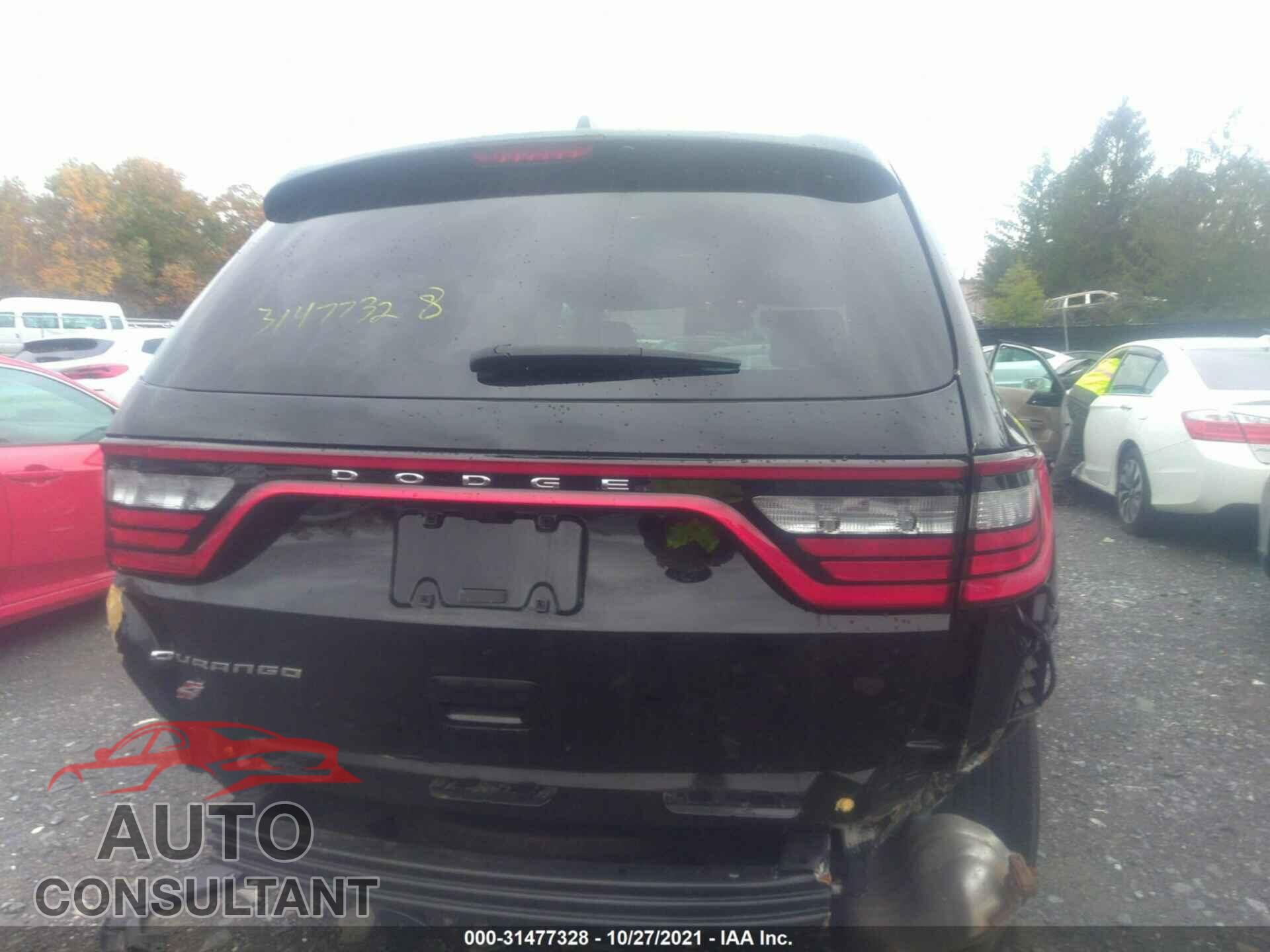 DODGE DURANGO 2019 - 1C4RDJAG0KC802238