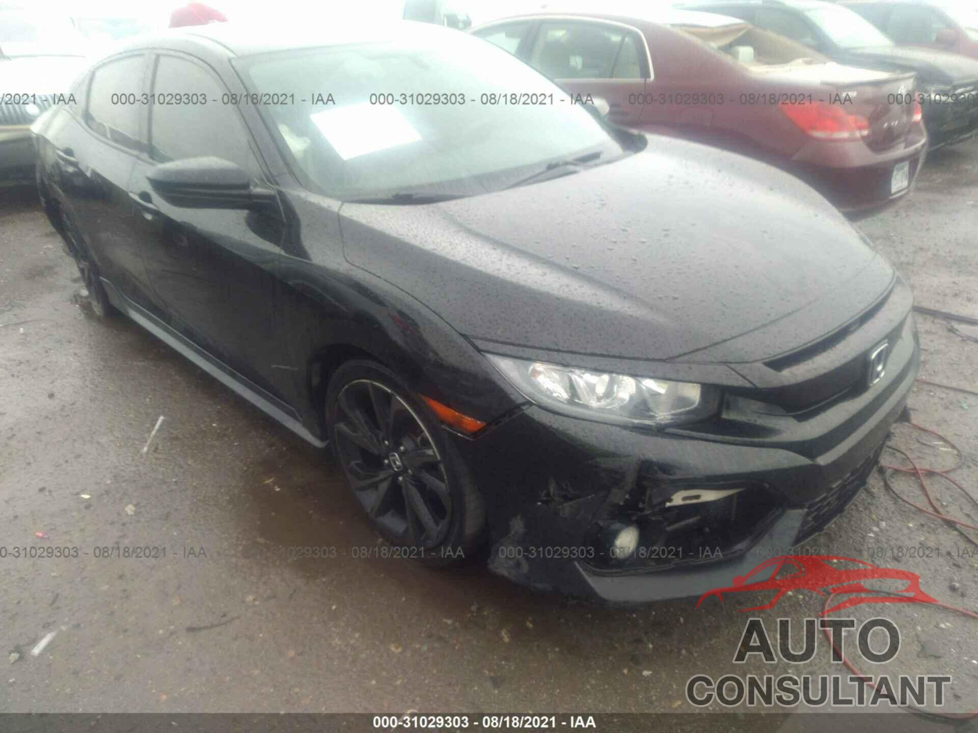 HONDA CIVIC HATCHBACK 2018 - SHHFK7H46JU216246