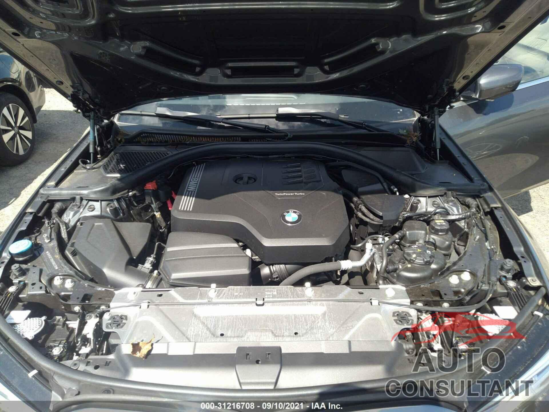 BMW 3 SERIES 2021 - 3MW5R7J09M8B60308