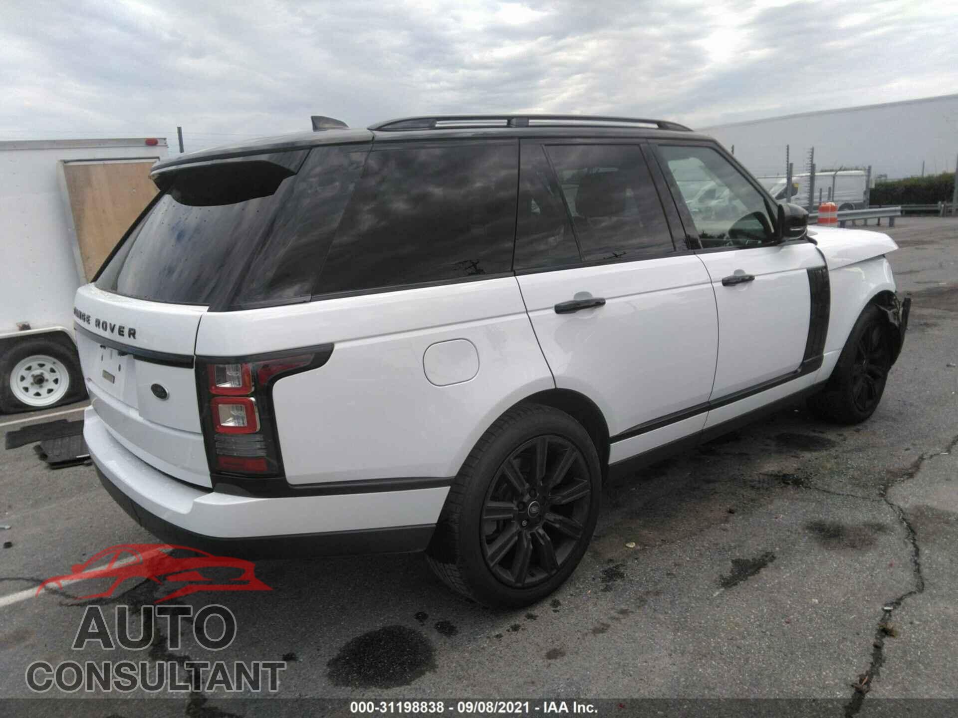 LAND ROVER RANGE ROVER 2017 - SALGS2FV7HA358525