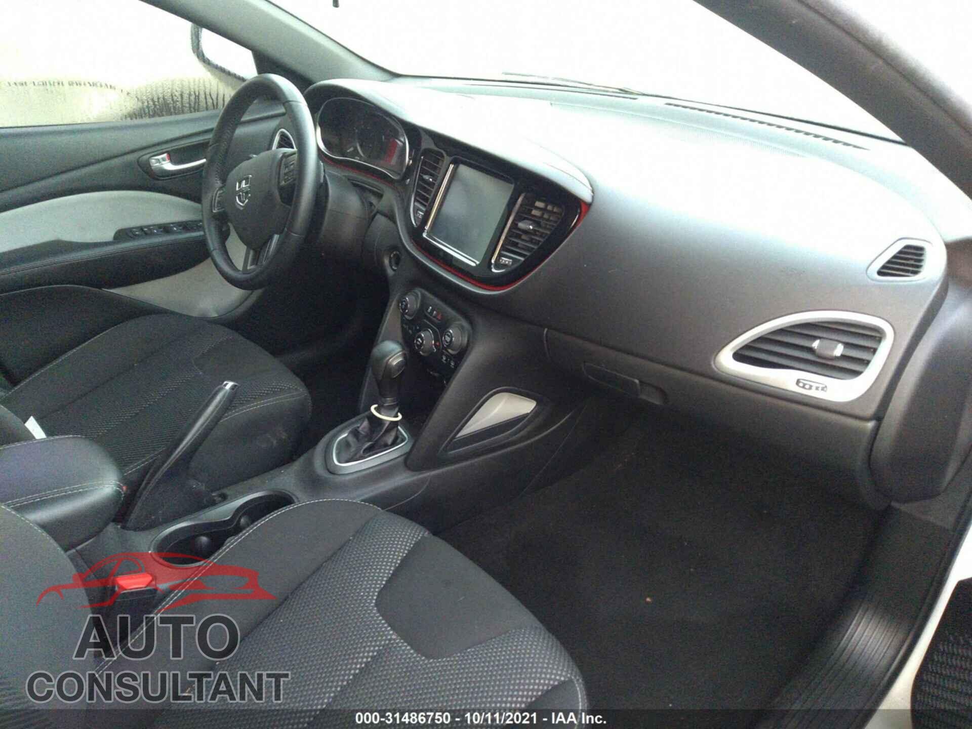 DODGE DART 2016 - 1C3CDFFA1GD816422