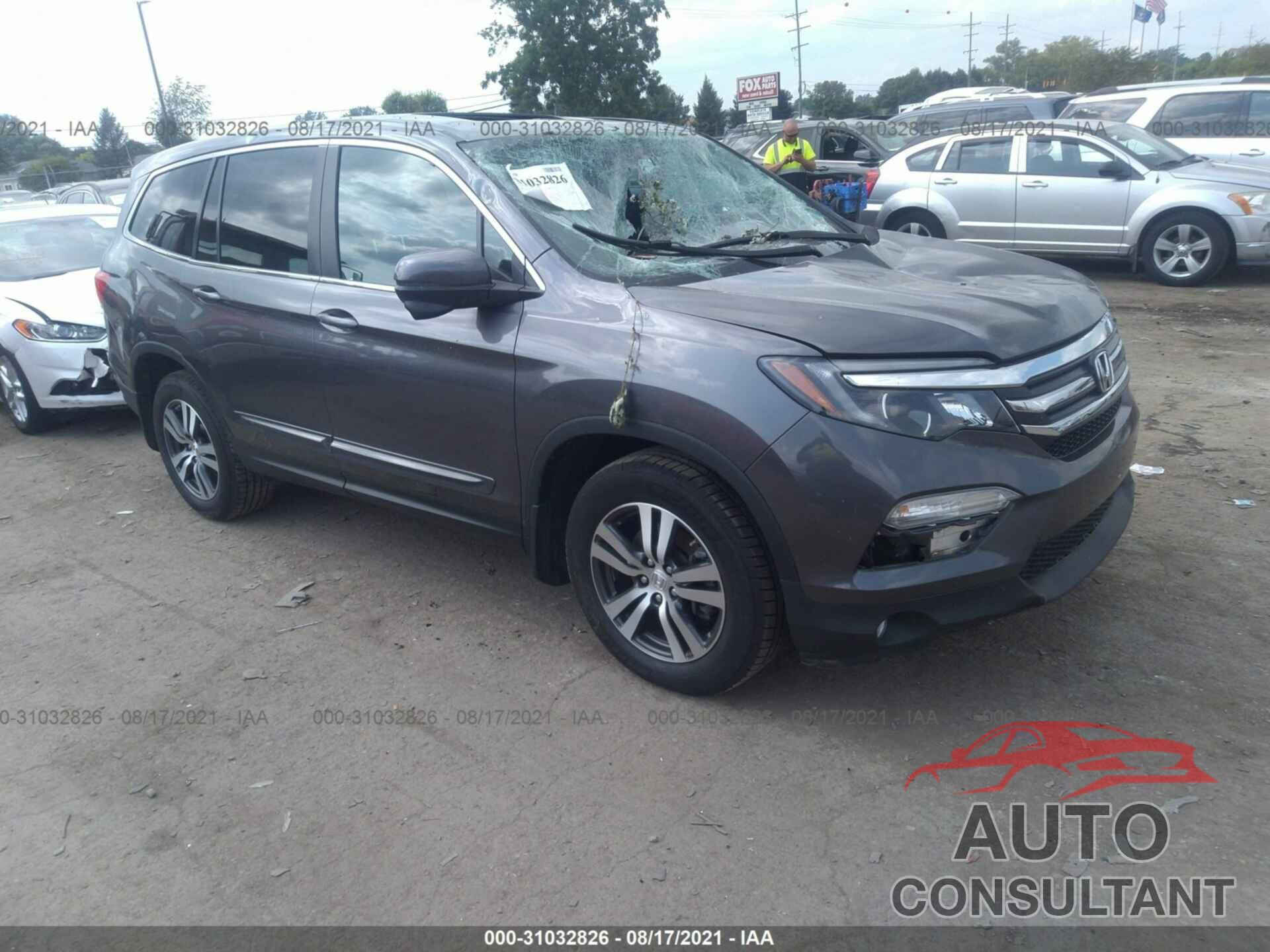 HONDA PILOT 2018 - 5FNYF6H55JB047452