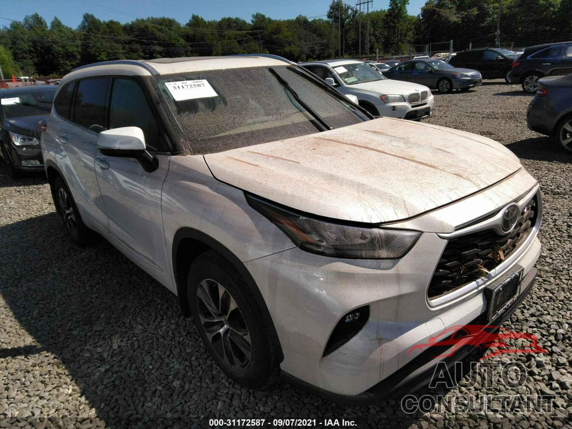 TOYOTA HIGHLANDER 2020 - 5TDGZRBH2LS049441