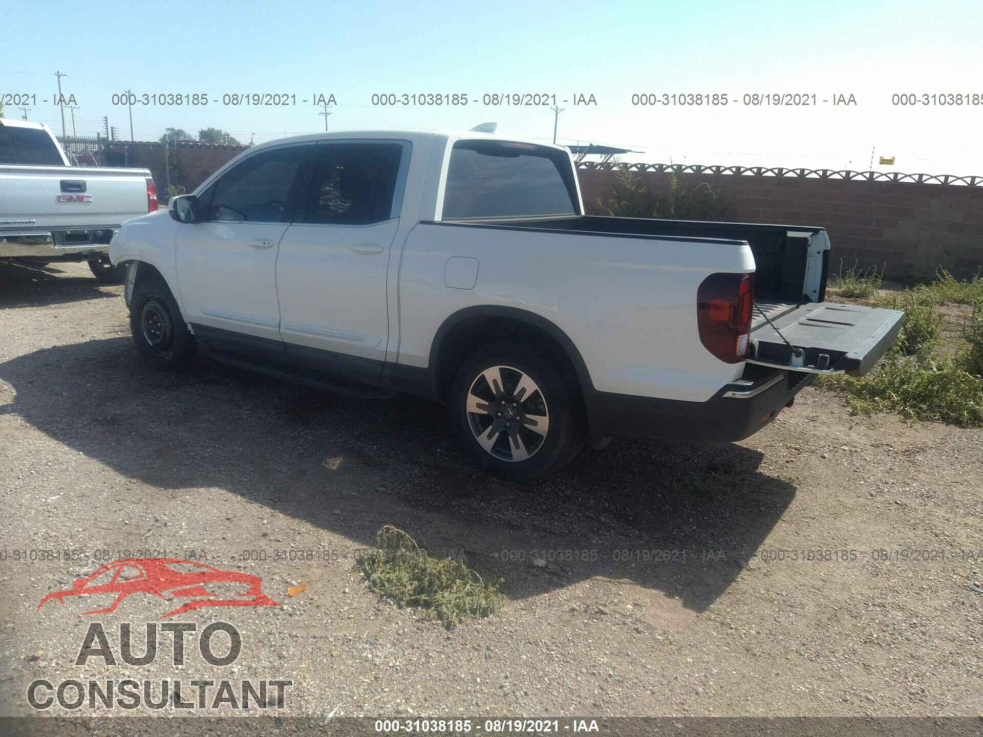 HONDA RIDGELINE 2017 - 5FPYK3F67HB019479