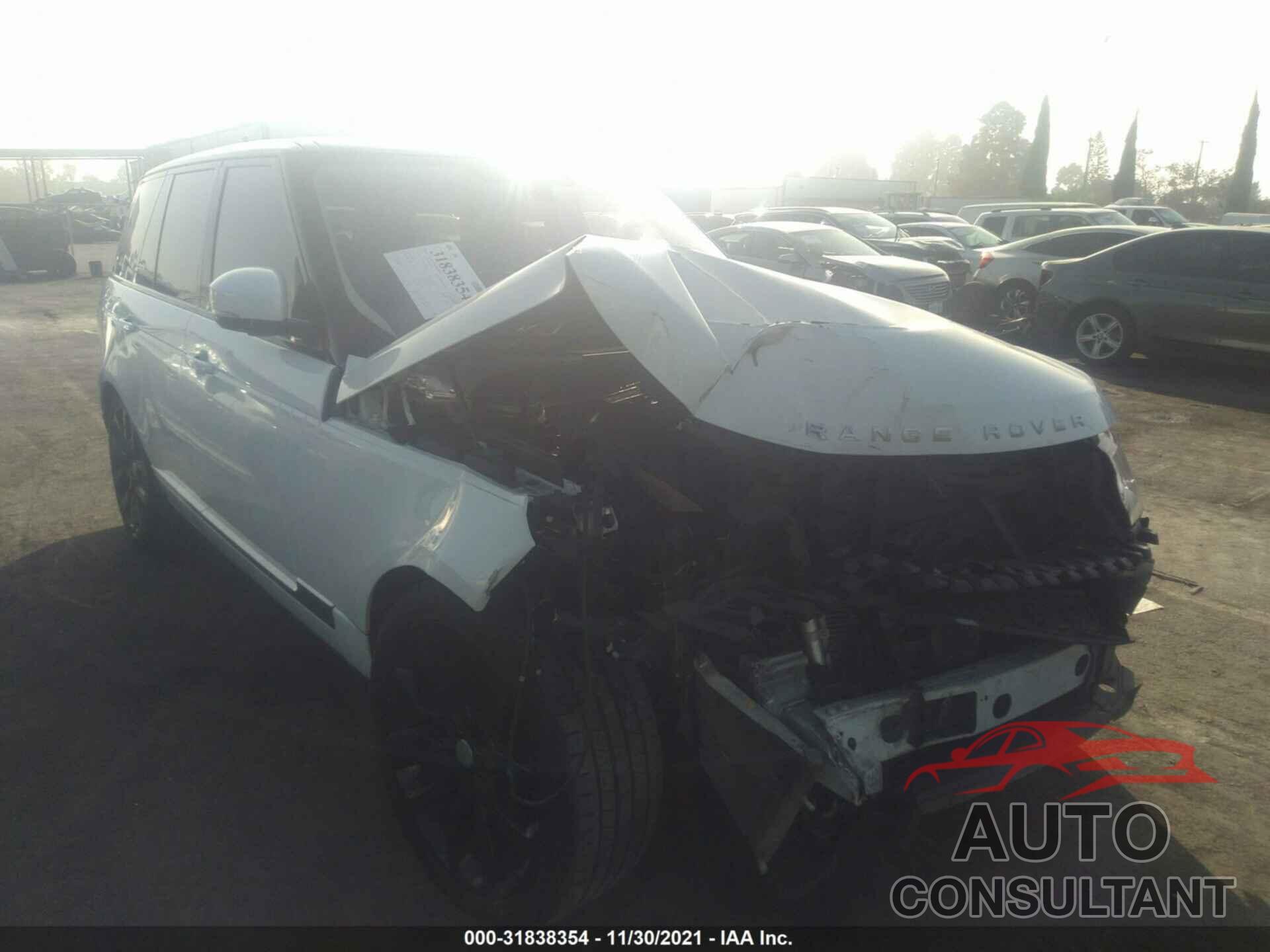 LAND ROVER RANGE ROVER 2016 - SALGS2VF8GA245076