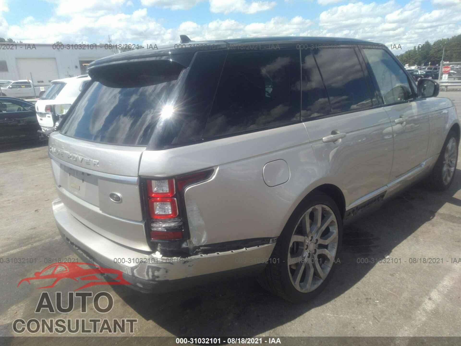 LAND ROVER RANGE ROVER 2016 - SALGS2PF7GA313798