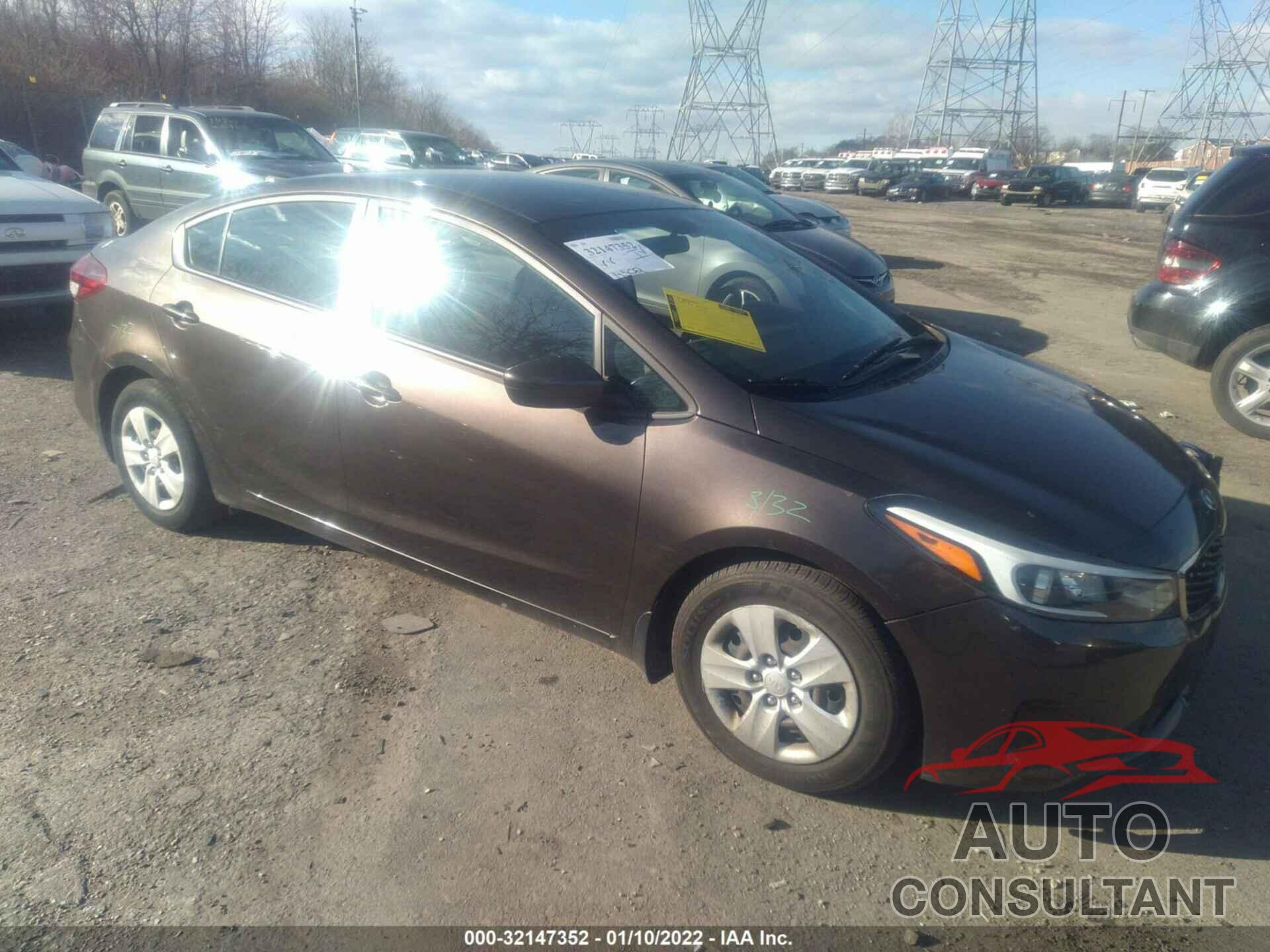 KIA FORTE 2017 - 3KPFL4A71HE029904