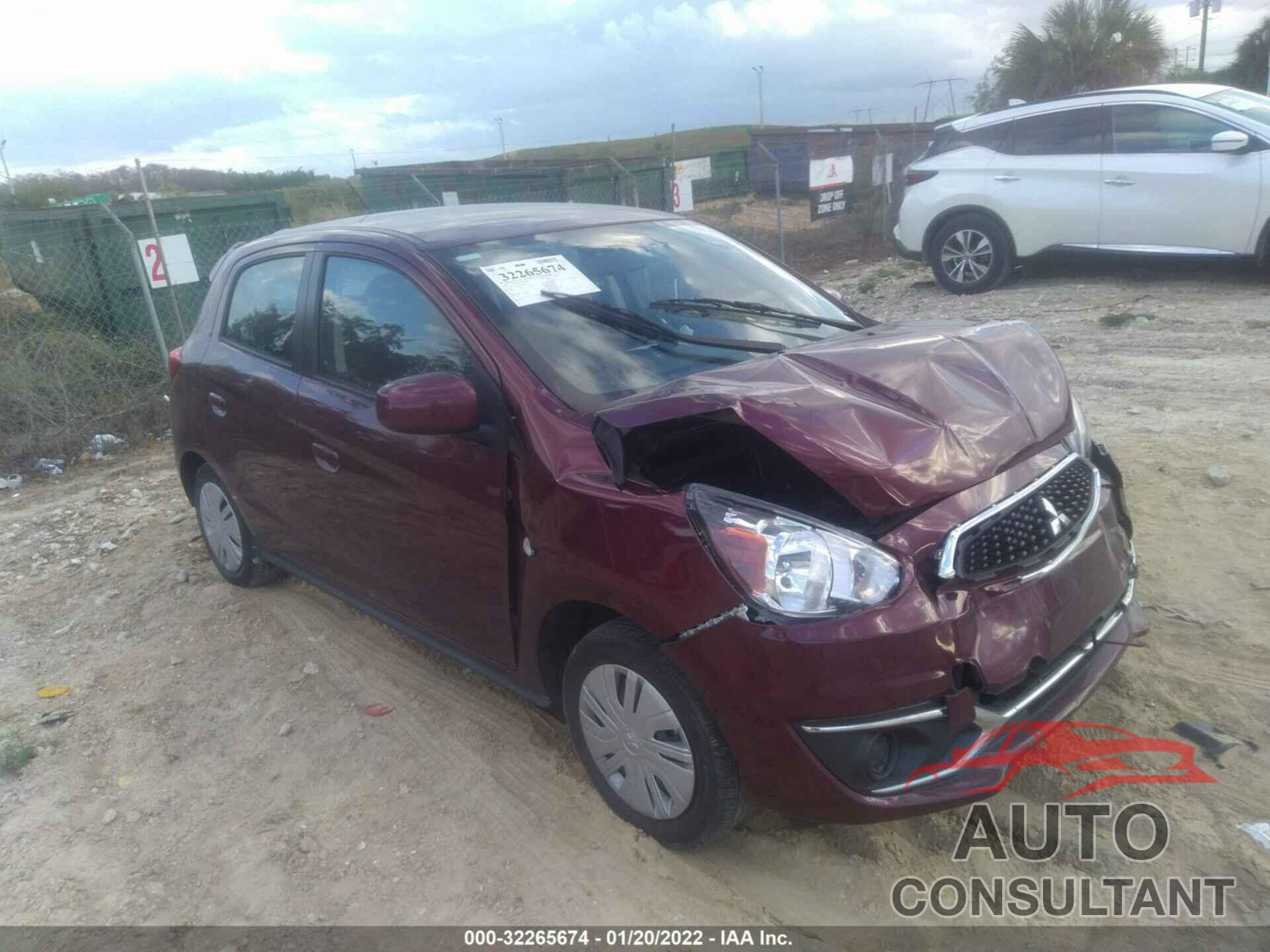 MITSUBISHI MIRAGE 2020 - ML32A3HJ7LH003524