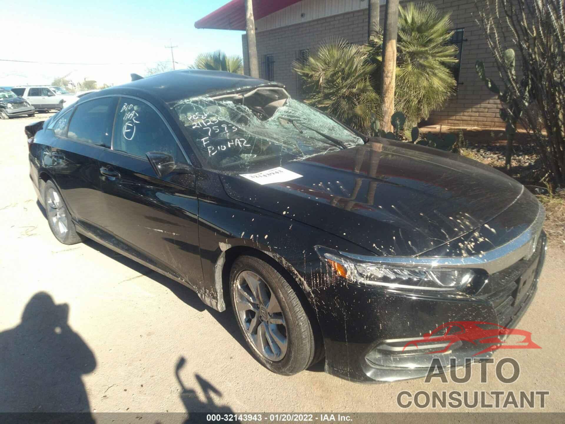 HONDA ACCORD SEDAN 2019 - 1HGCV1F1XKA071984