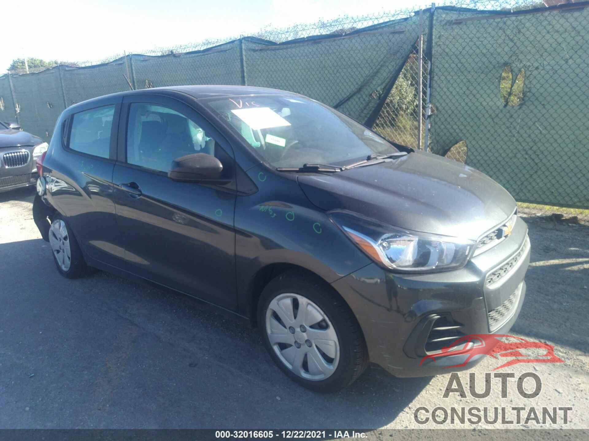 CHEVROLET SPARK 2017 - KL8CB6SA9HC824016