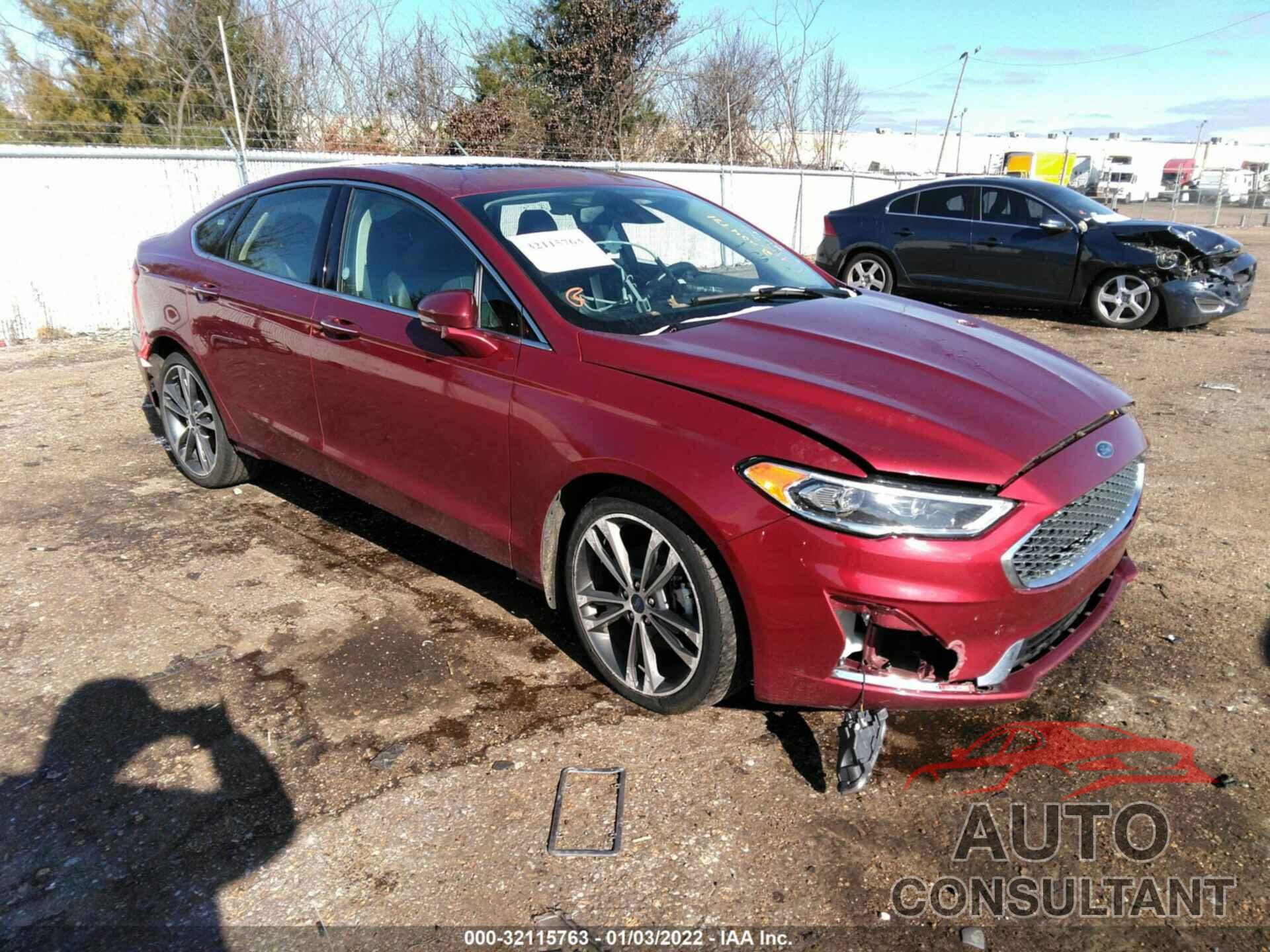 FORD FUSION 2019 - 3FA6P0D94KR186908