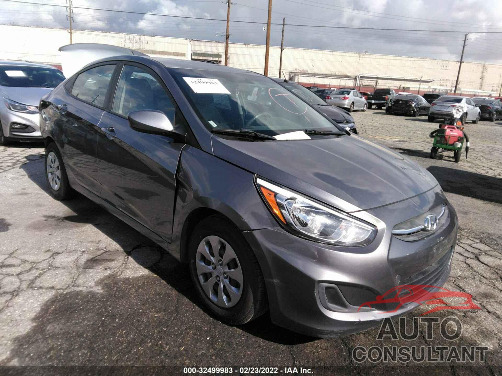 HYUNDAI ACCENT 2017 - KMHCT4AE4HU311291