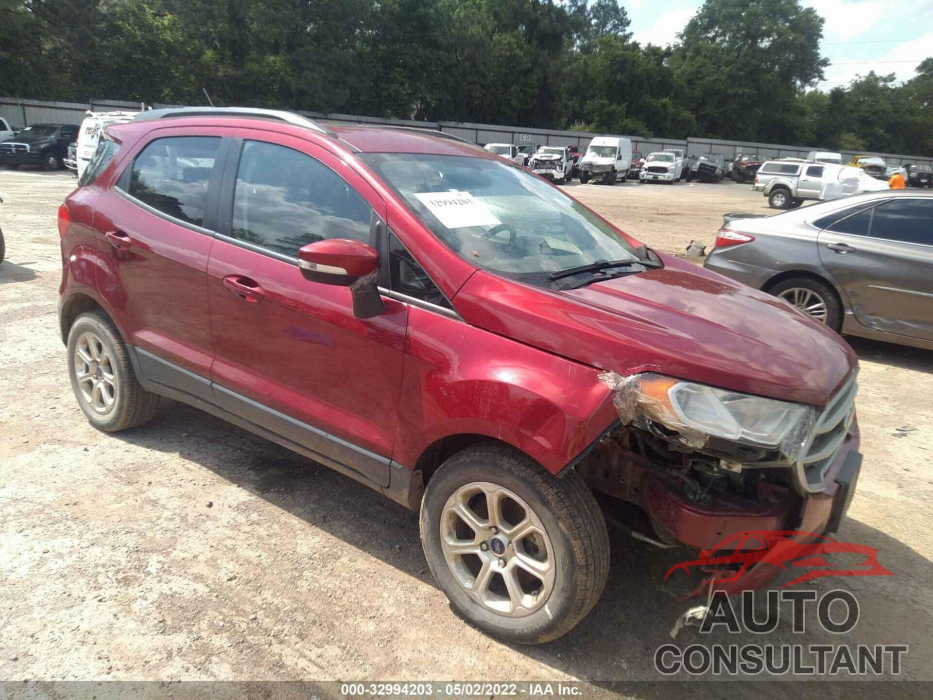 FORD ECOSPORT 2019 - MAJ3S2GE6KC299036