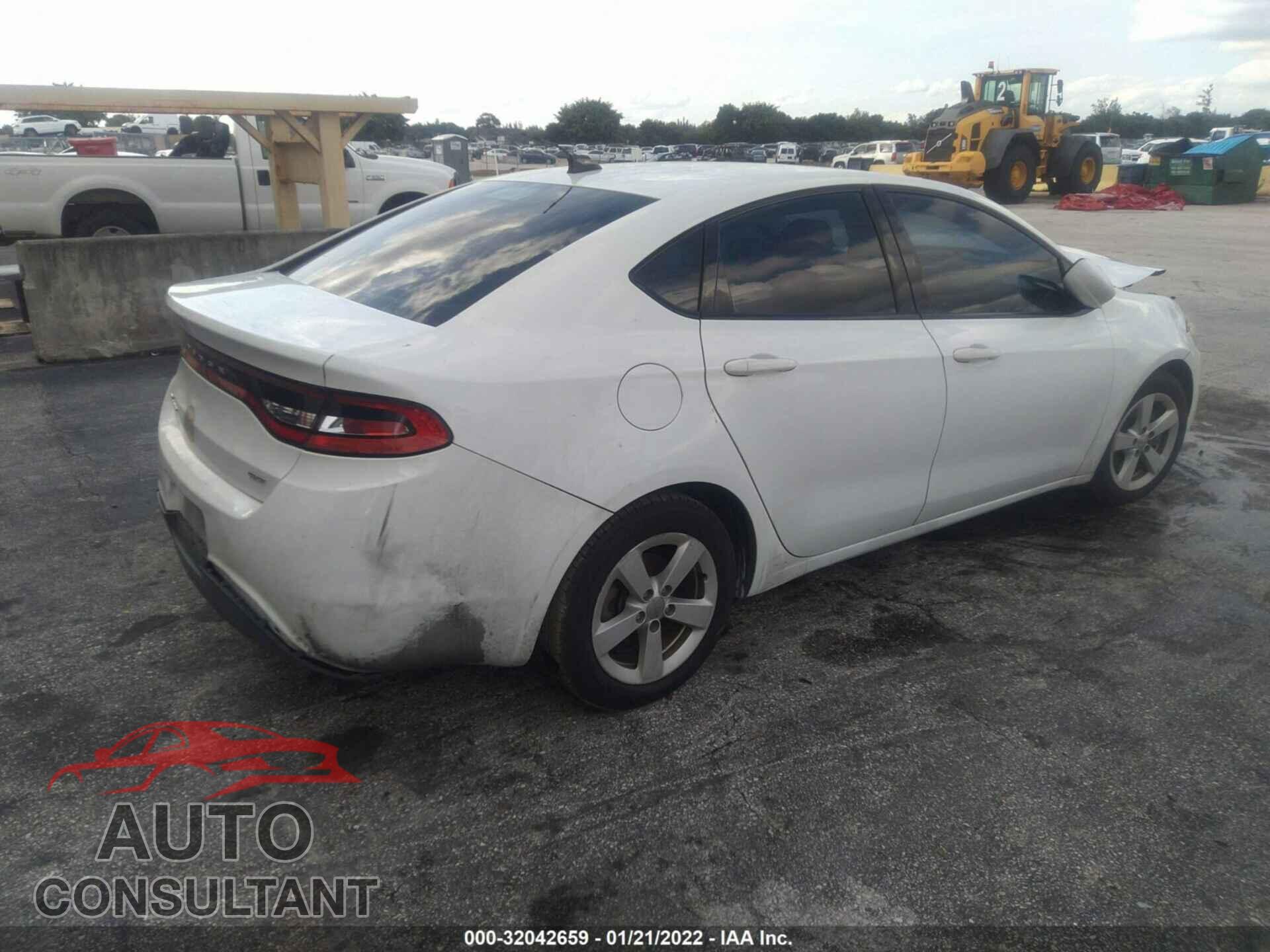 DODGE DART 2016 - 1C3CDFBB0GD609812